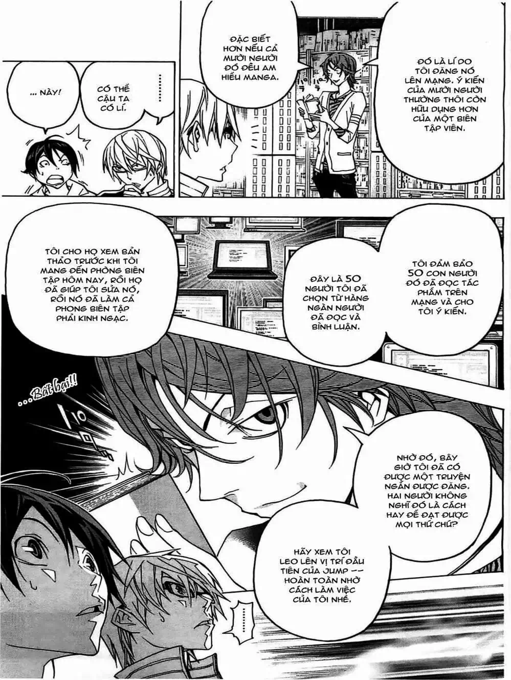 Truyện Tranh Họa Sĩ Truyện Tranh - Bakuman trang 7