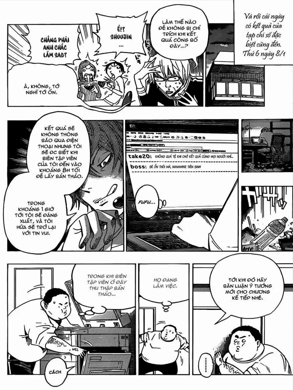 Truyện Tranh Họa Sĩ Truyện Tranh - Bakuman trang 7