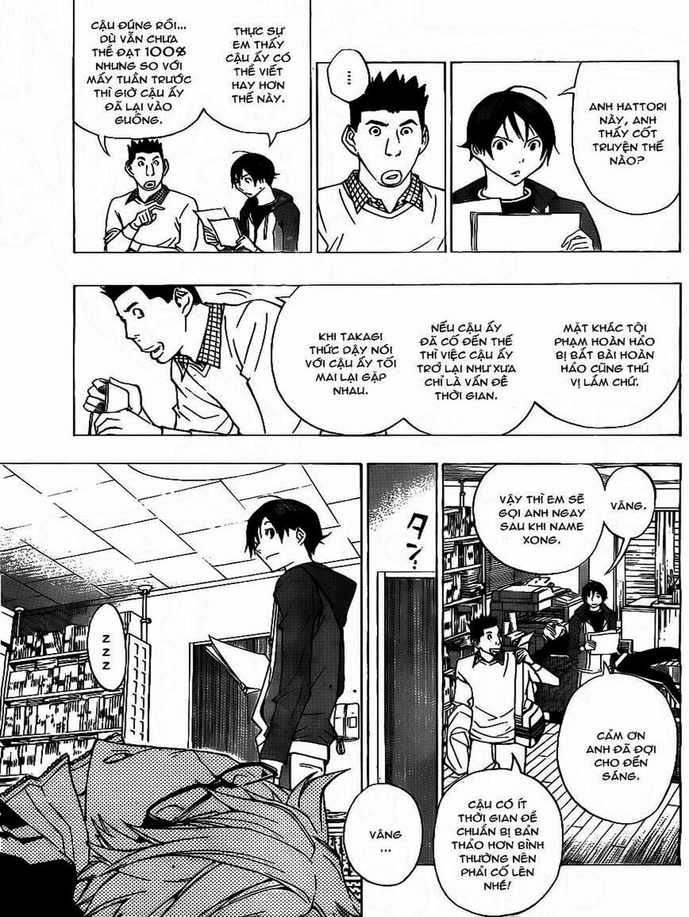 Truyện Tranh Họa Sĩ Truyện Tranh - Bakuman trang 7