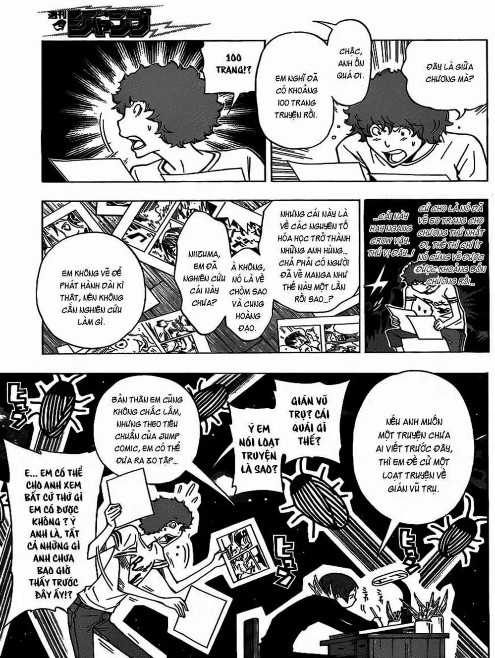 Truyện Tranh Họa Sĩ Truyện Tranh - Bakuman trang 7