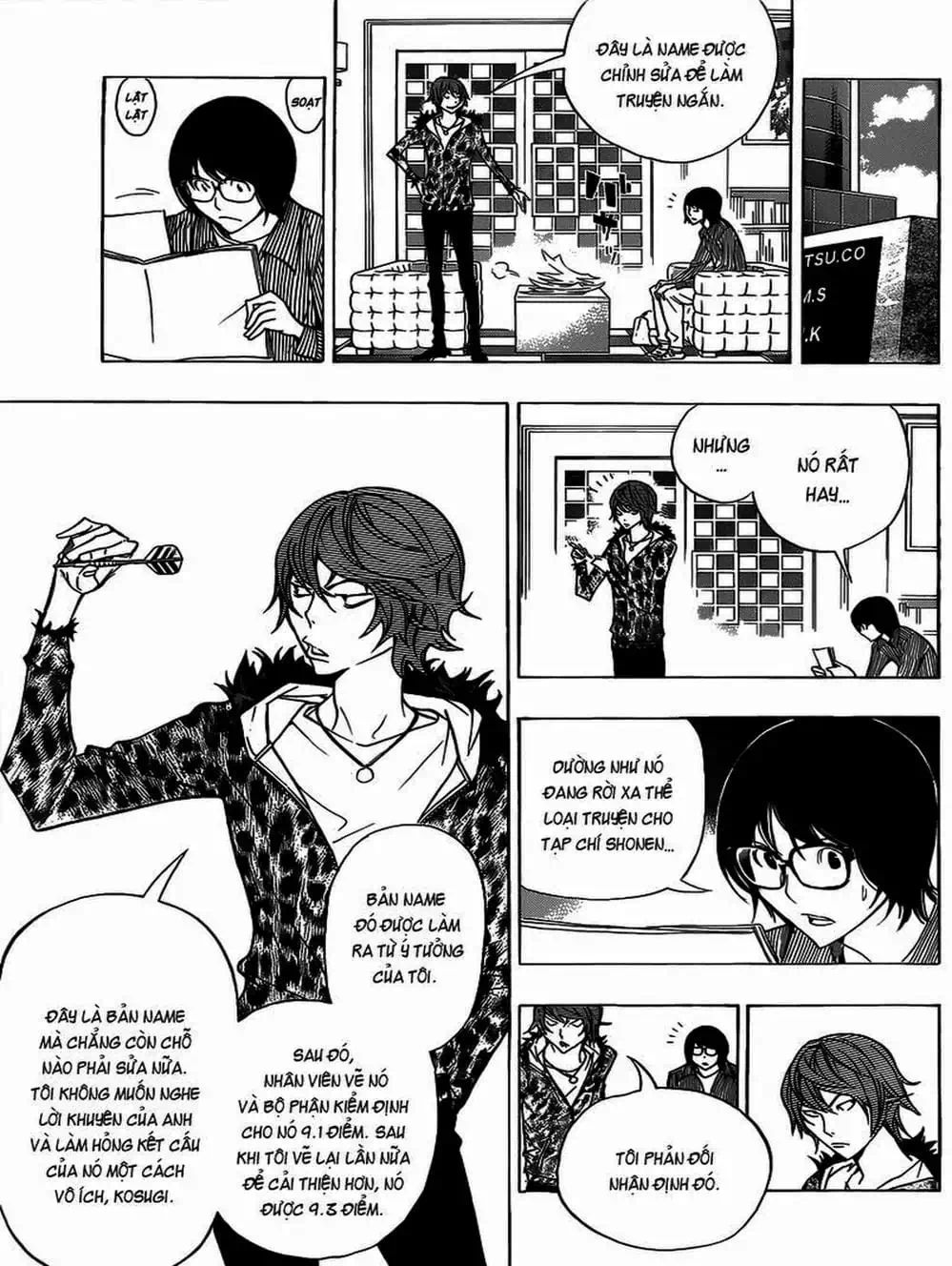 Truyện Tranh Họa Sĩ Truyện Tranh - Bakuman trang 7