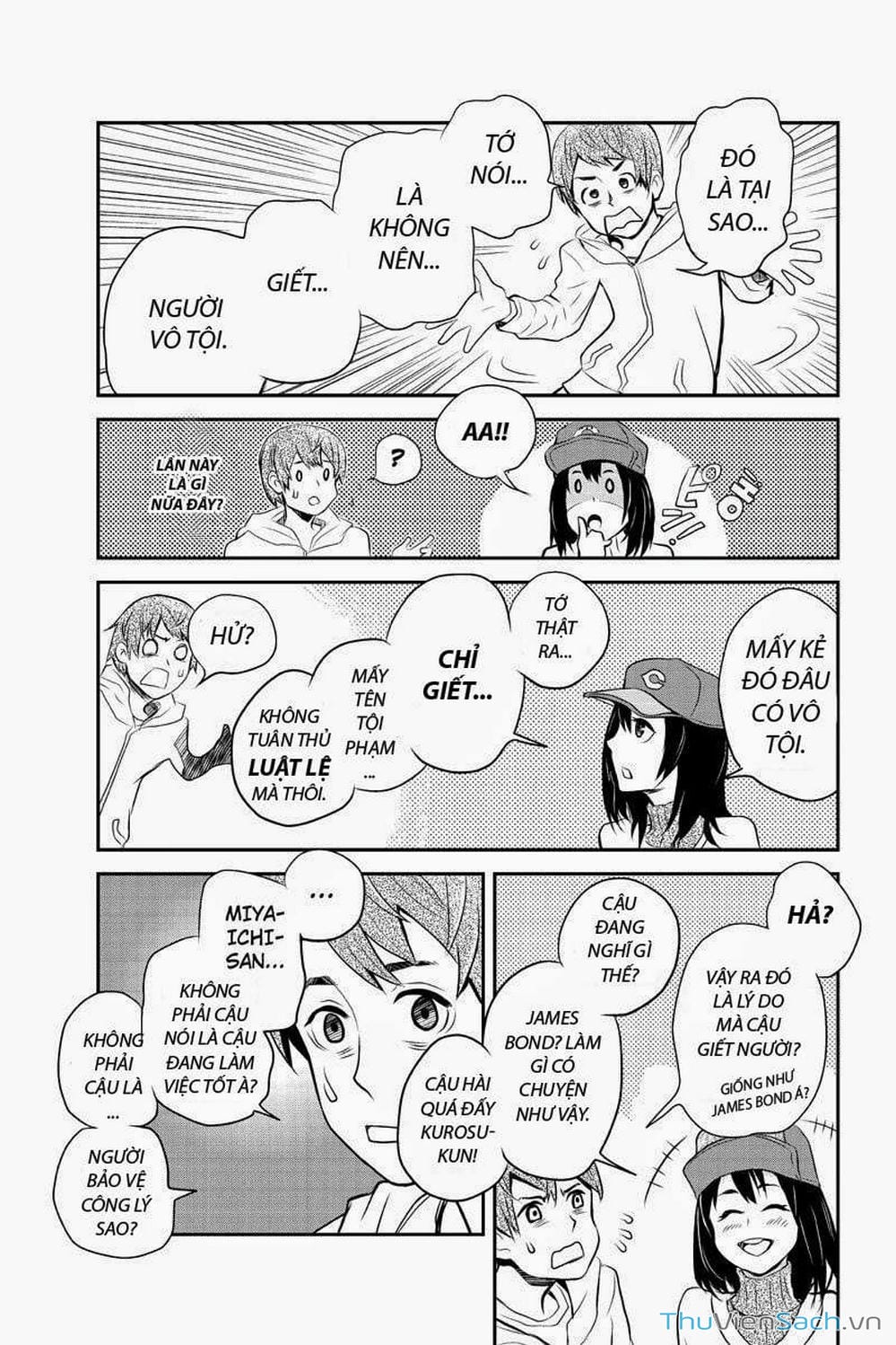 Truyện Tranh Bạn Gái Tôi Là Sát Thủ - Ana Satsujin trang 5