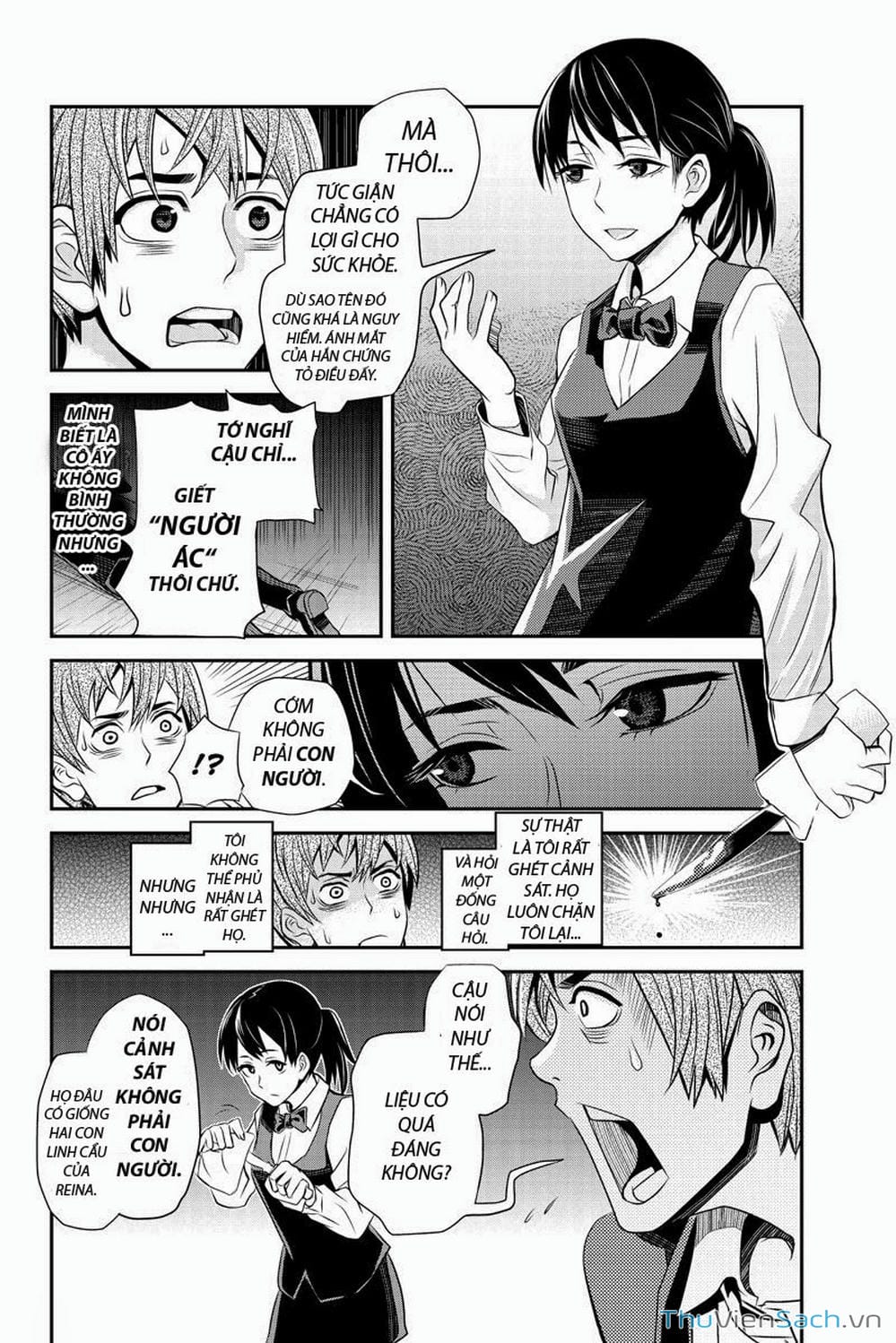 Truyện Tranh Bạn Gái Tôi Là Sát Thủ - Ana Satsujin trang 5