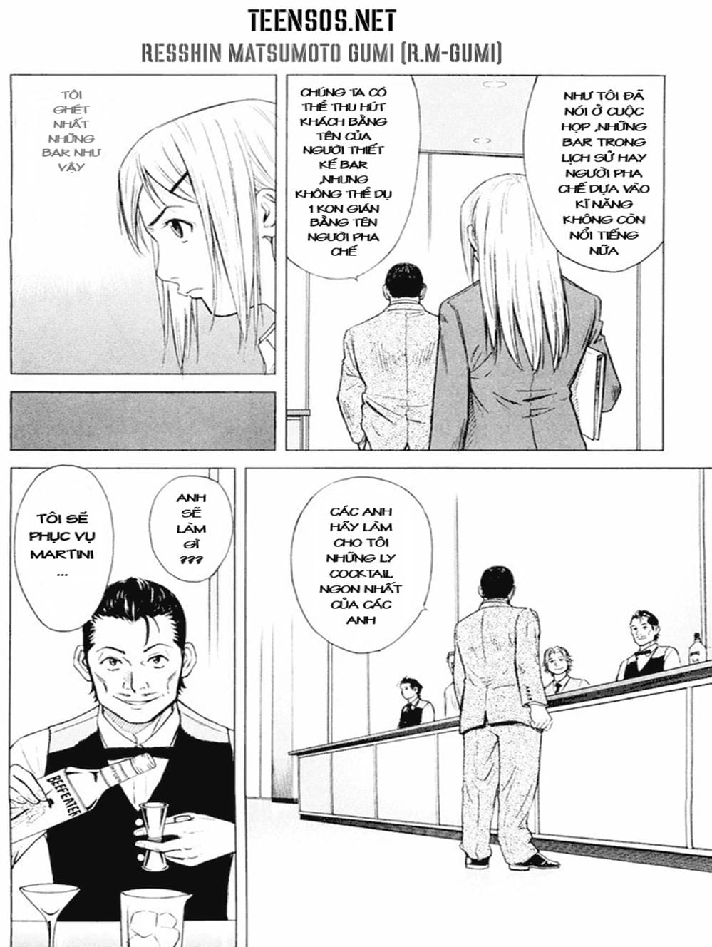 Truyện Tranh Bartender - Người Pha Chế Rượu trang 3