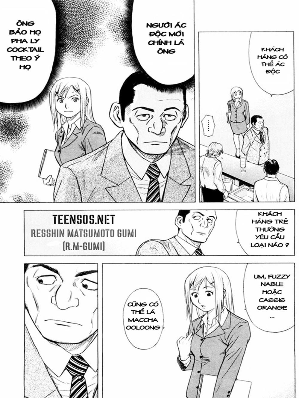 Truyện Tranh Bartender - Người Pha Chế Rượu trang 3