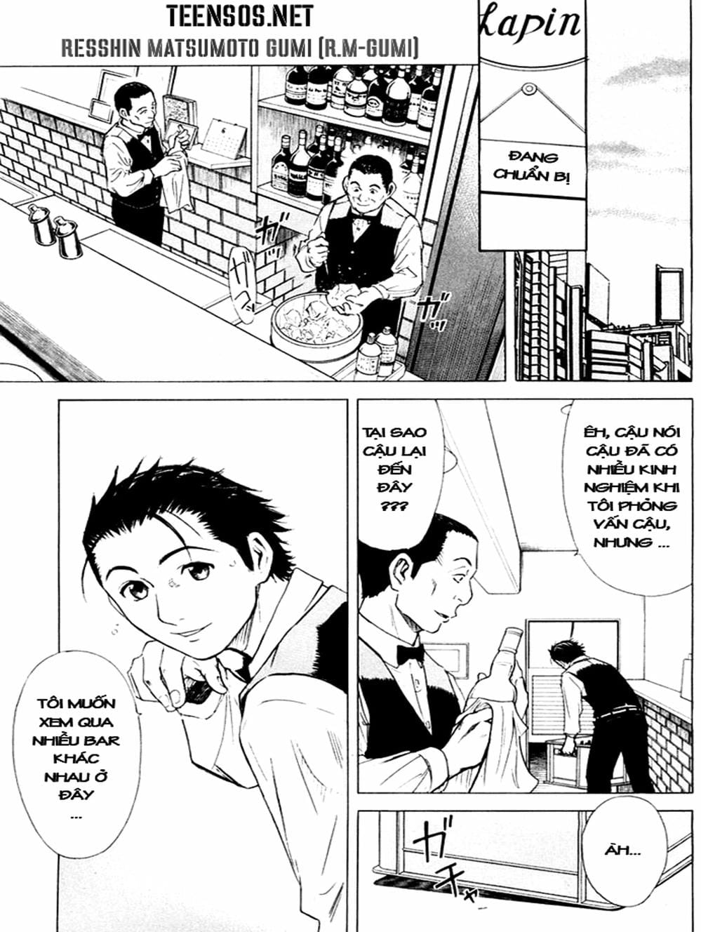 Truyện Tranh Bartender - Người Pha Chế Rượu trang 3
