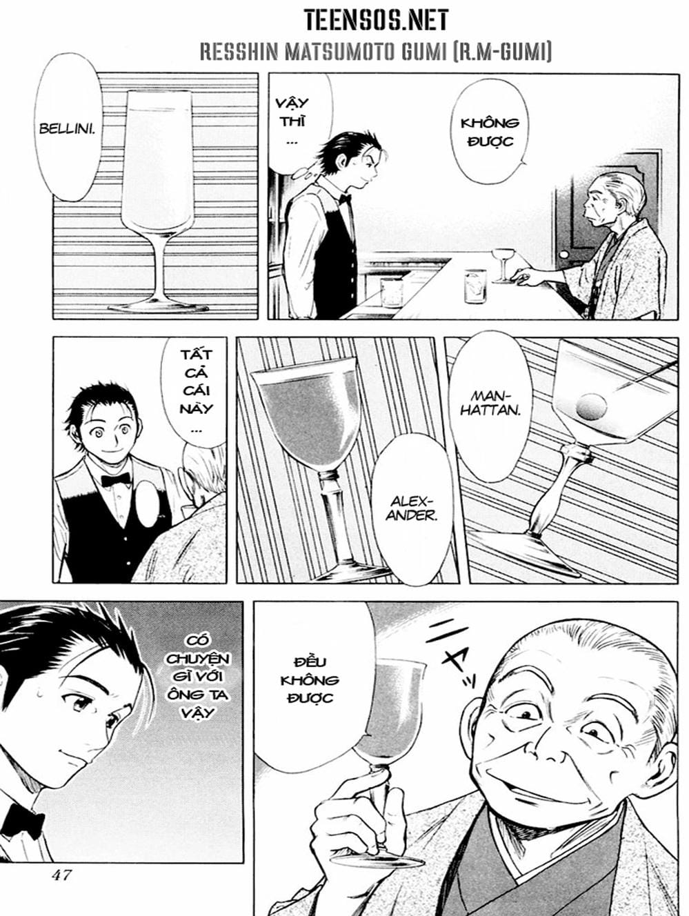 Truyện Tranh Bartender - Người Pha Chế Rượu trang 3