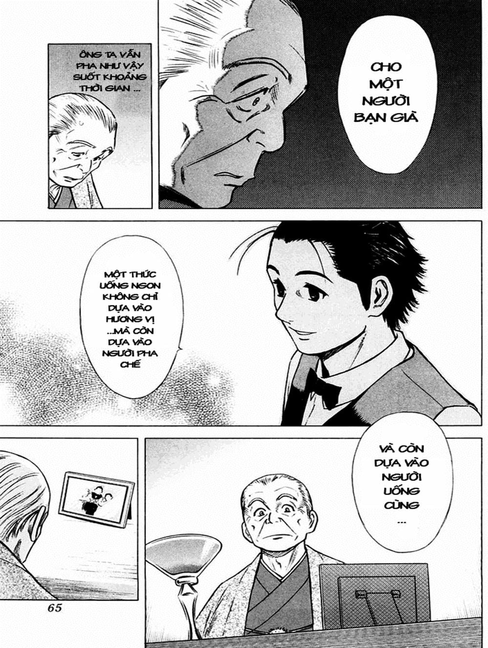 Truyện Tranh Bartender - Người Pha Chế Rượu trang 3