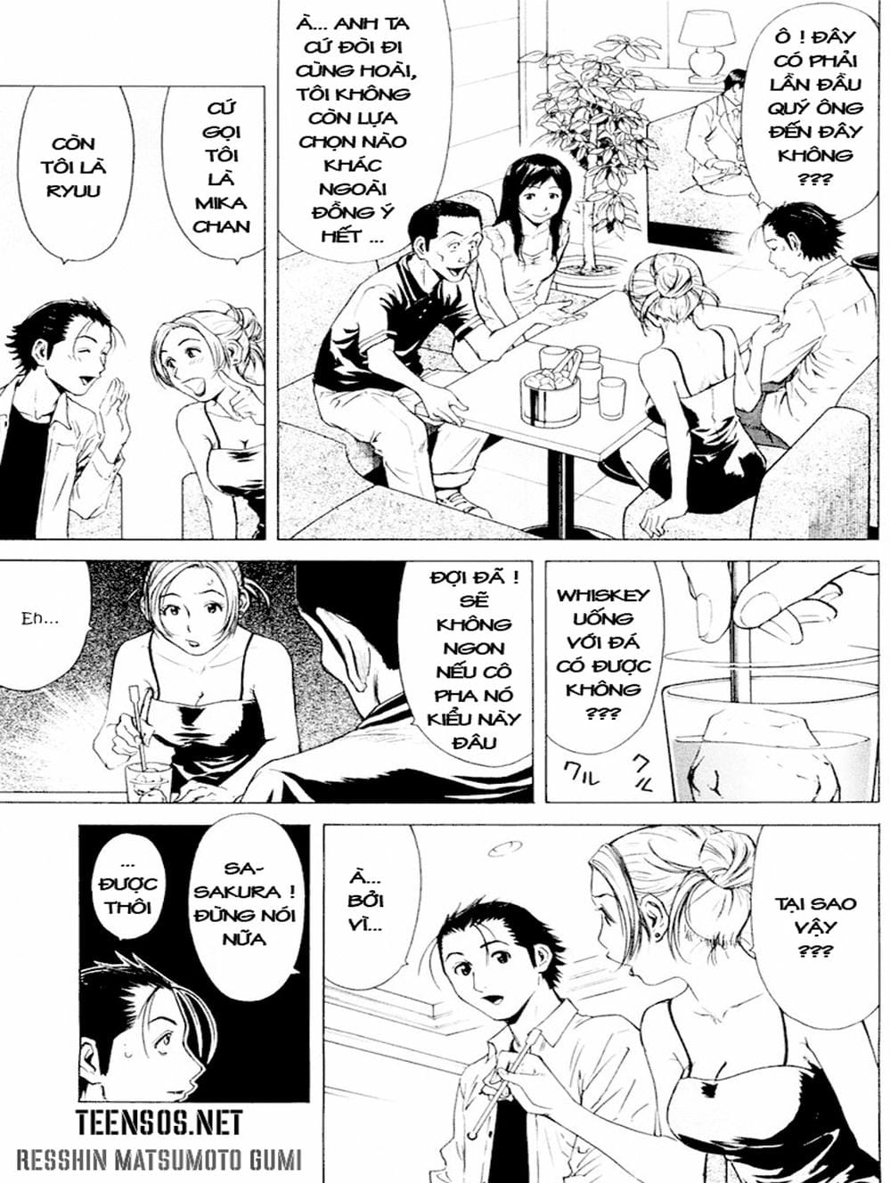 Truyện Tranh Bartender - Người Pha Chế Rượu trang 3