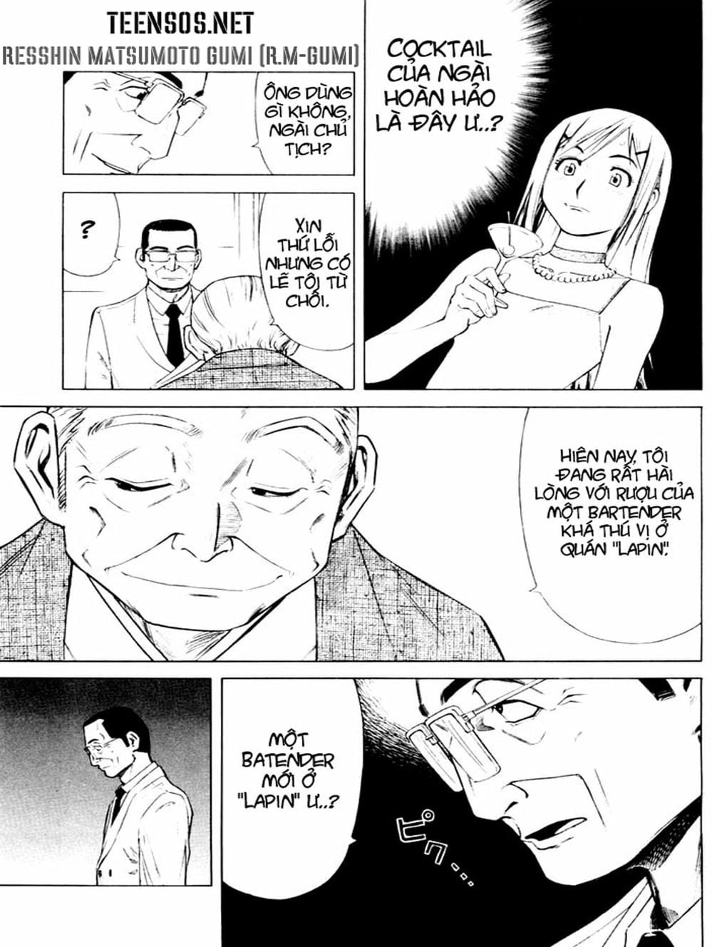 Truyện Tranh Bartender - Người Pha Chế Rượu trang 3