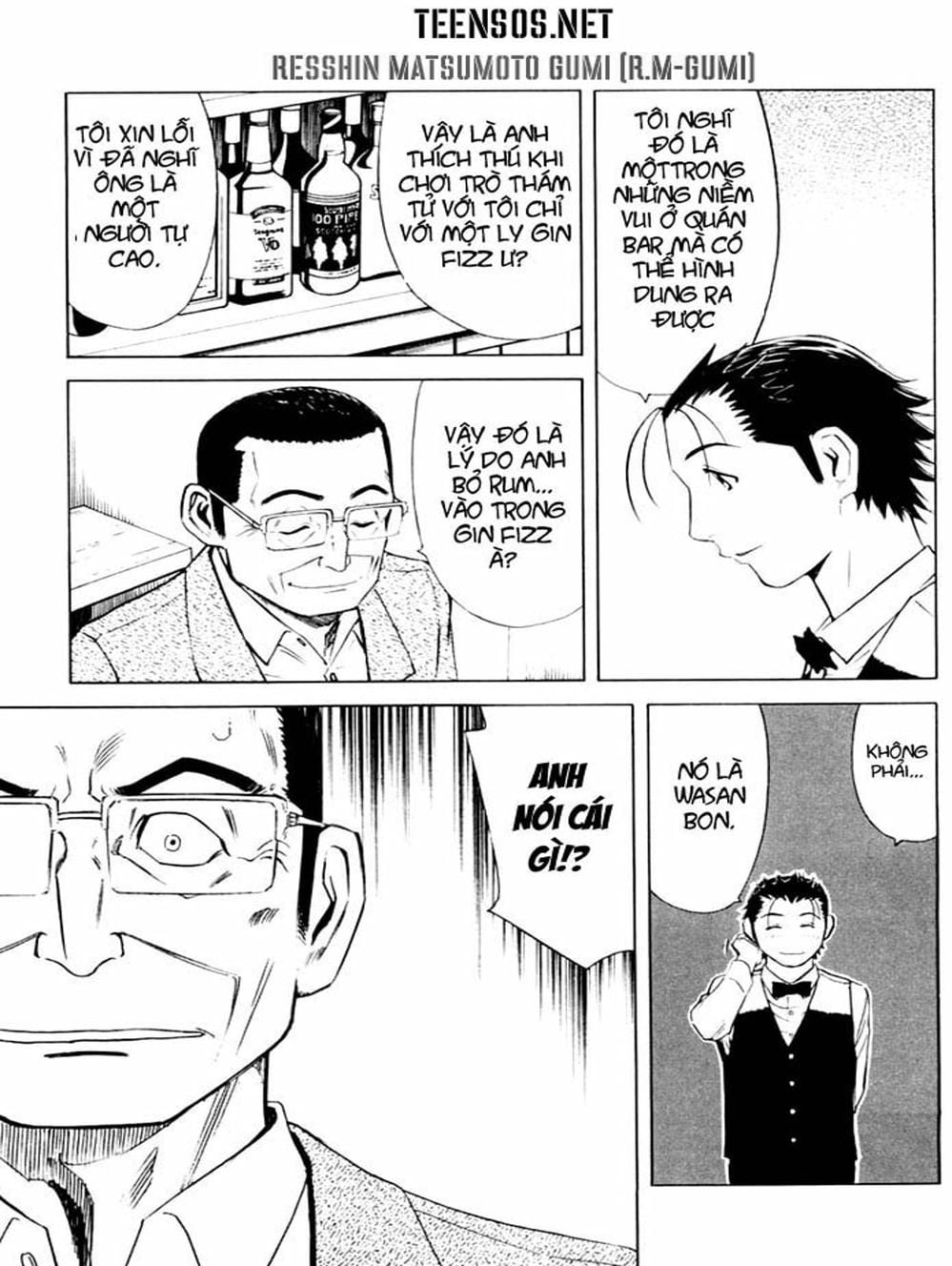 Truyện Tranh Bartender - Người Pha Chế Rượu trang 3