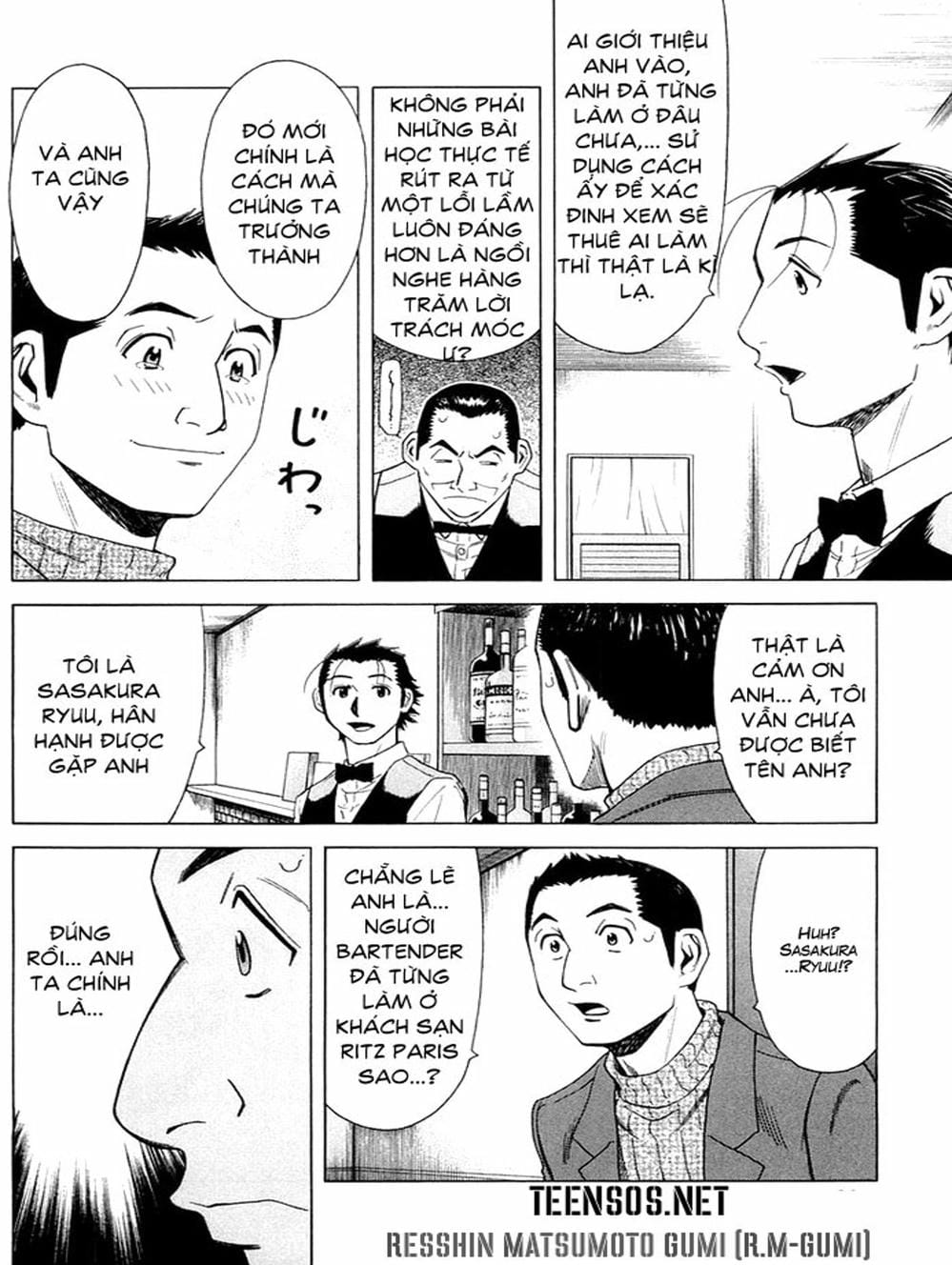 Truyện Tranh Bartender - Người Pha Chế Rượu trang 3