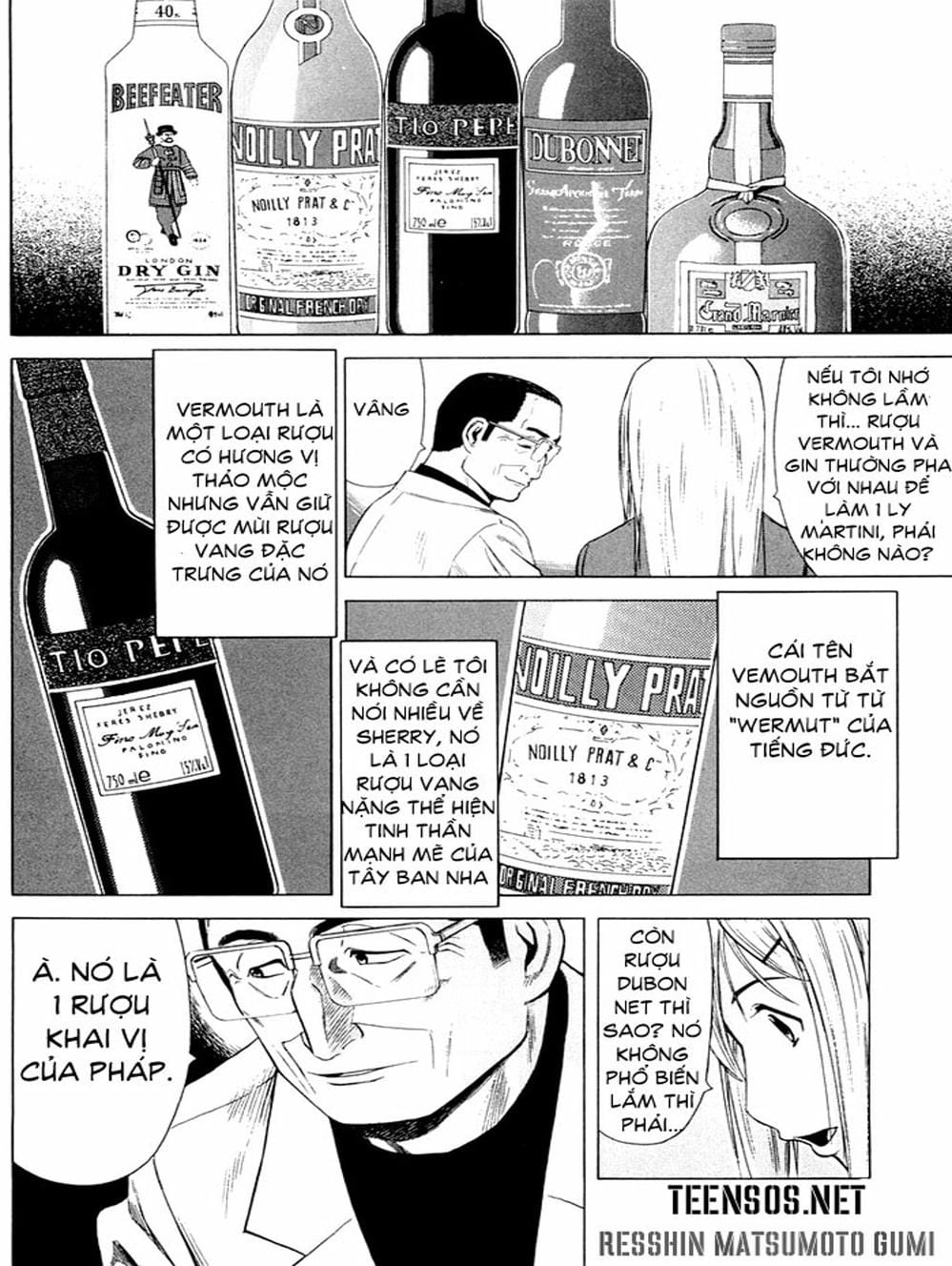 Truyện Tranh Bartender - Người Pha Chế Rượu trang 3