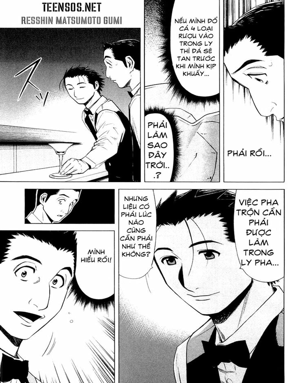 Truyện Tranh Bartender - Người Pha Chế Rượu trang 3