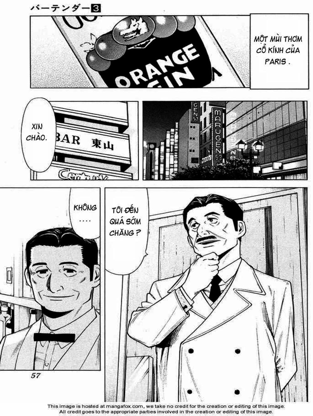 Truyện Tranh Bartender - Người Pha Chế Rượu trang 3