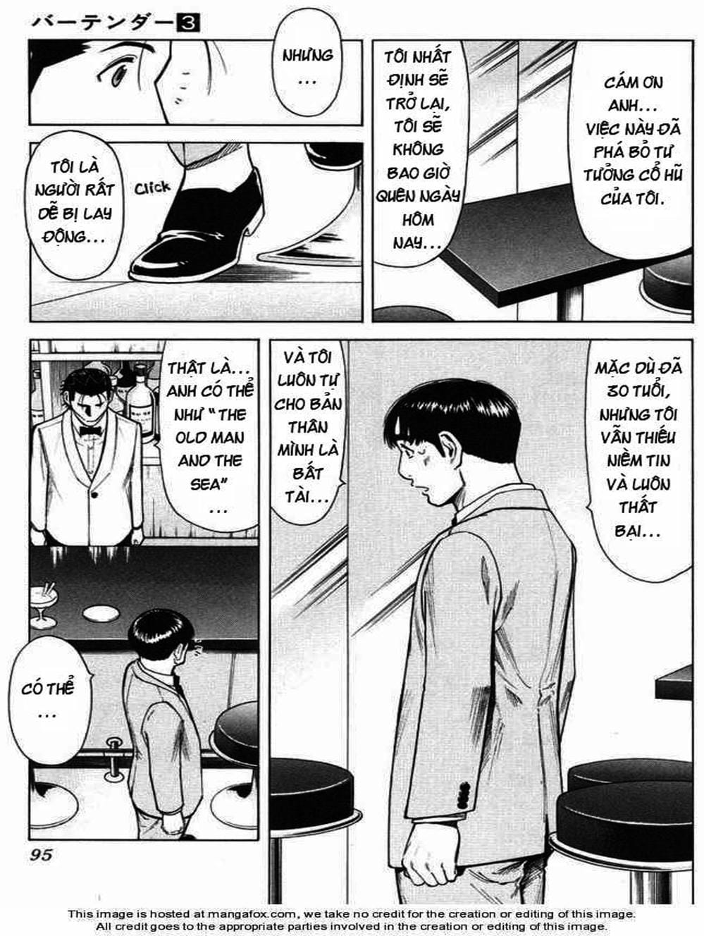 Truyện Tranh Bartender - Người Pha Chế Rượu trang 3