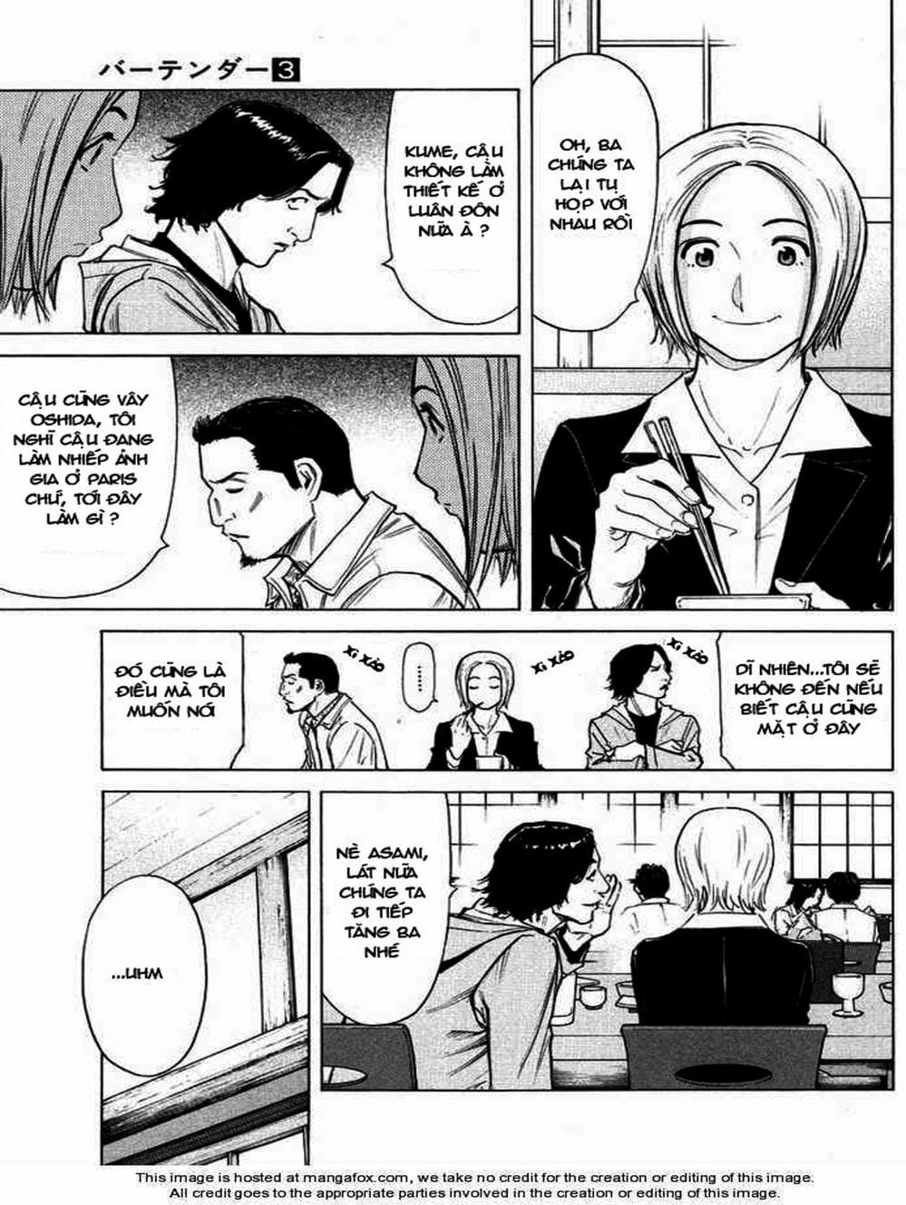 Truyện Tranh Bartender - Người Pha Chế Rượu trang 3