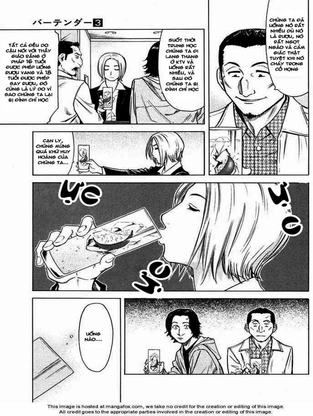 Truyện Tranh Bartender - Người Pha Chế Rượu trang 3