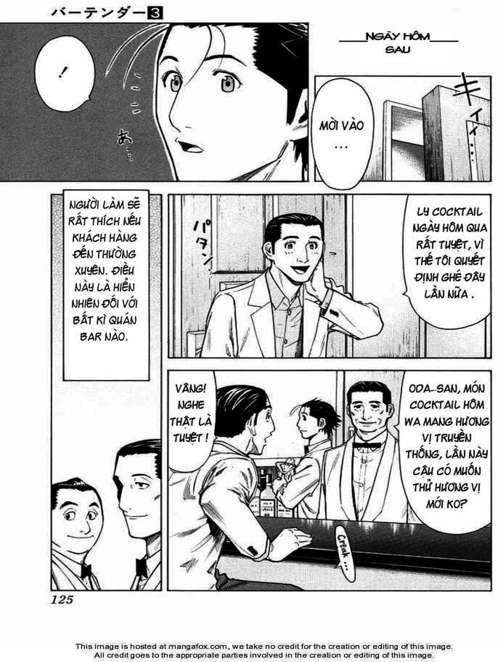 Truyện Tranh Bartender - Người Pha Chế Rượu trang 3