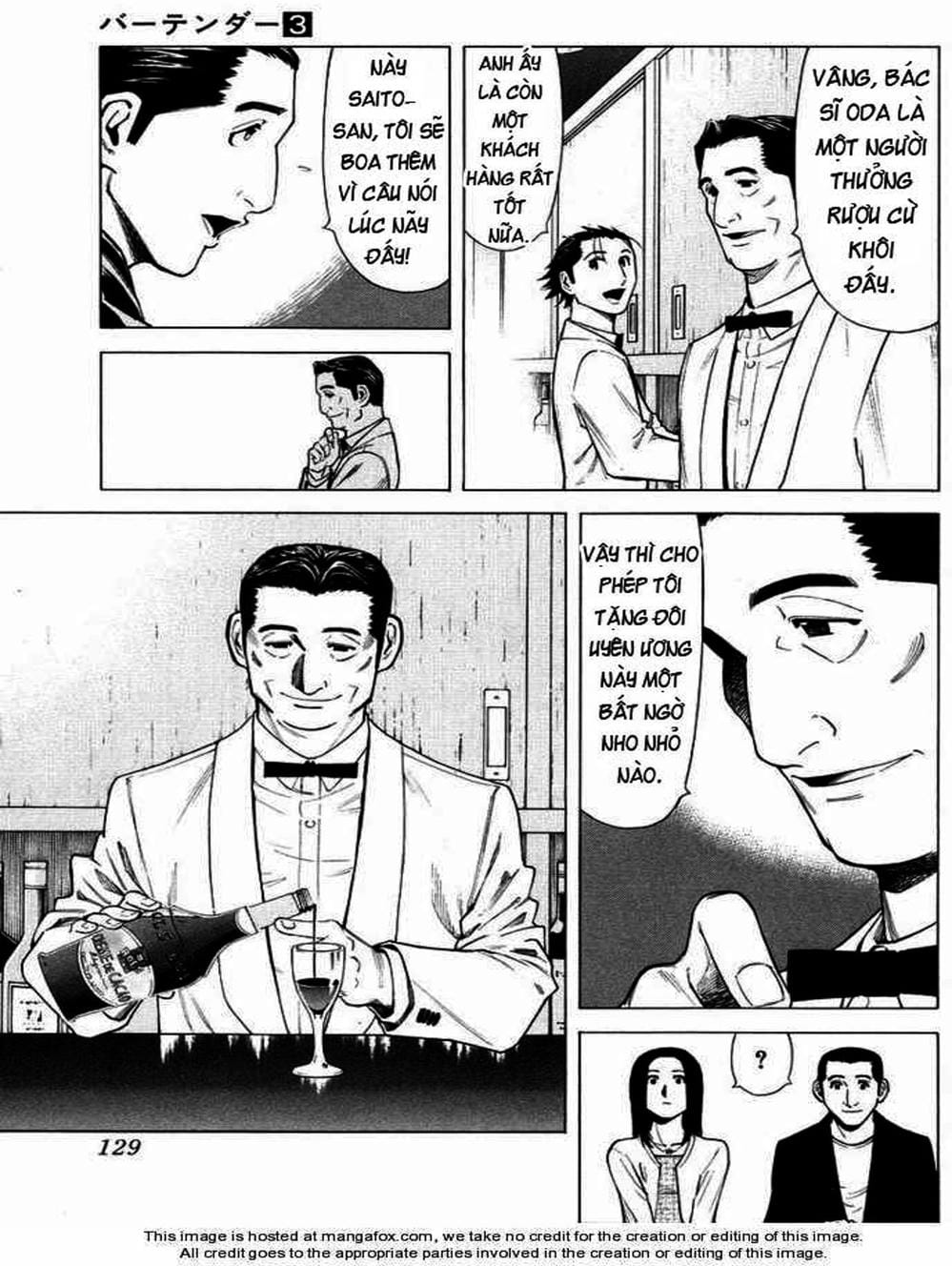 Truyện Tranh Bartender - Người Pha Chế Rượu trang 3