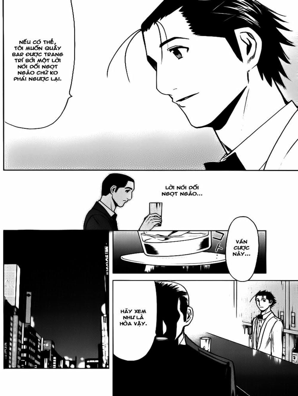 Truyện Tranh Bartender - Người Pha Chế Rượu trang 3