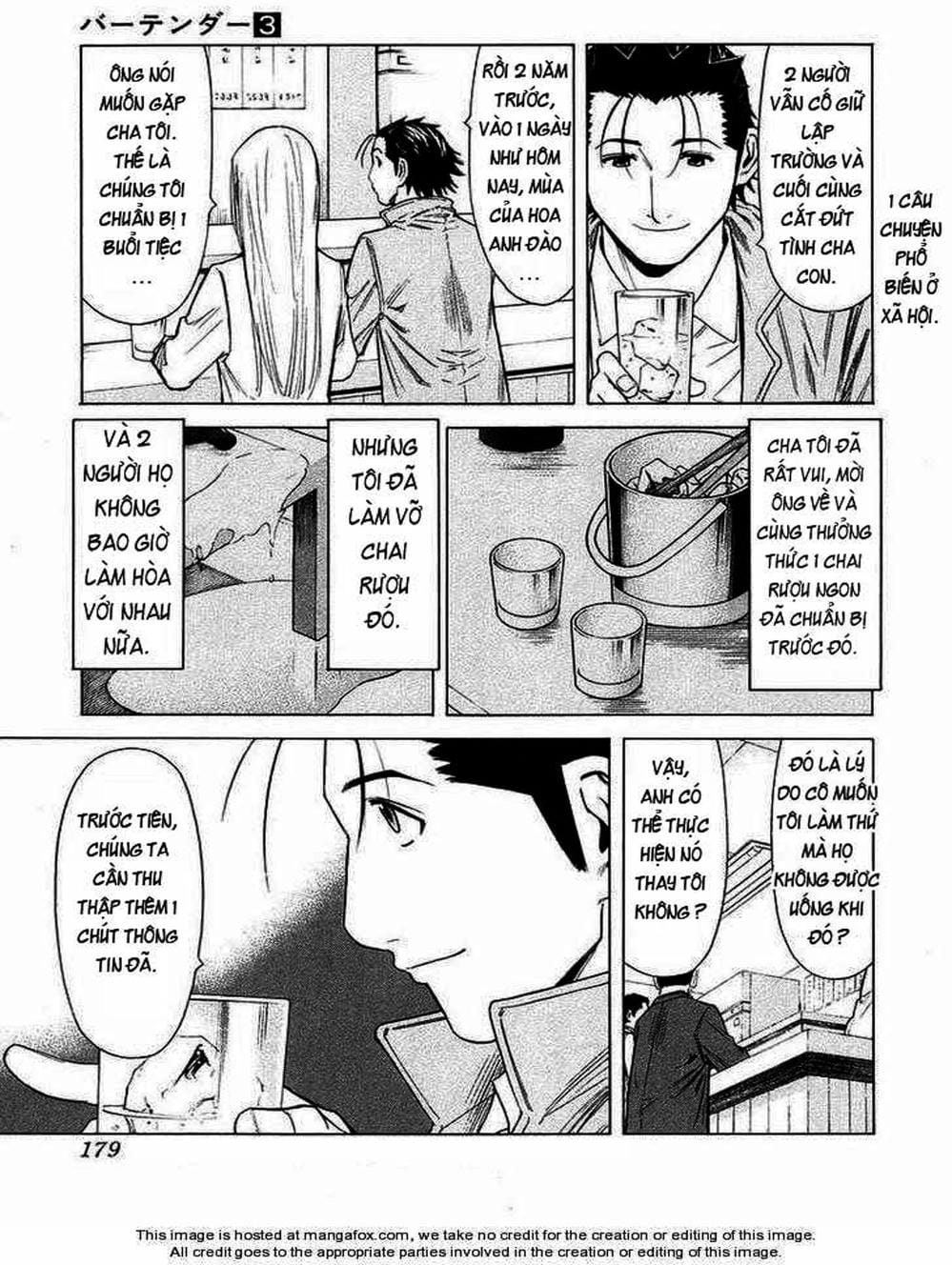 Truyện Tranh Bartender - Người Pha Chế Rượu trang 3