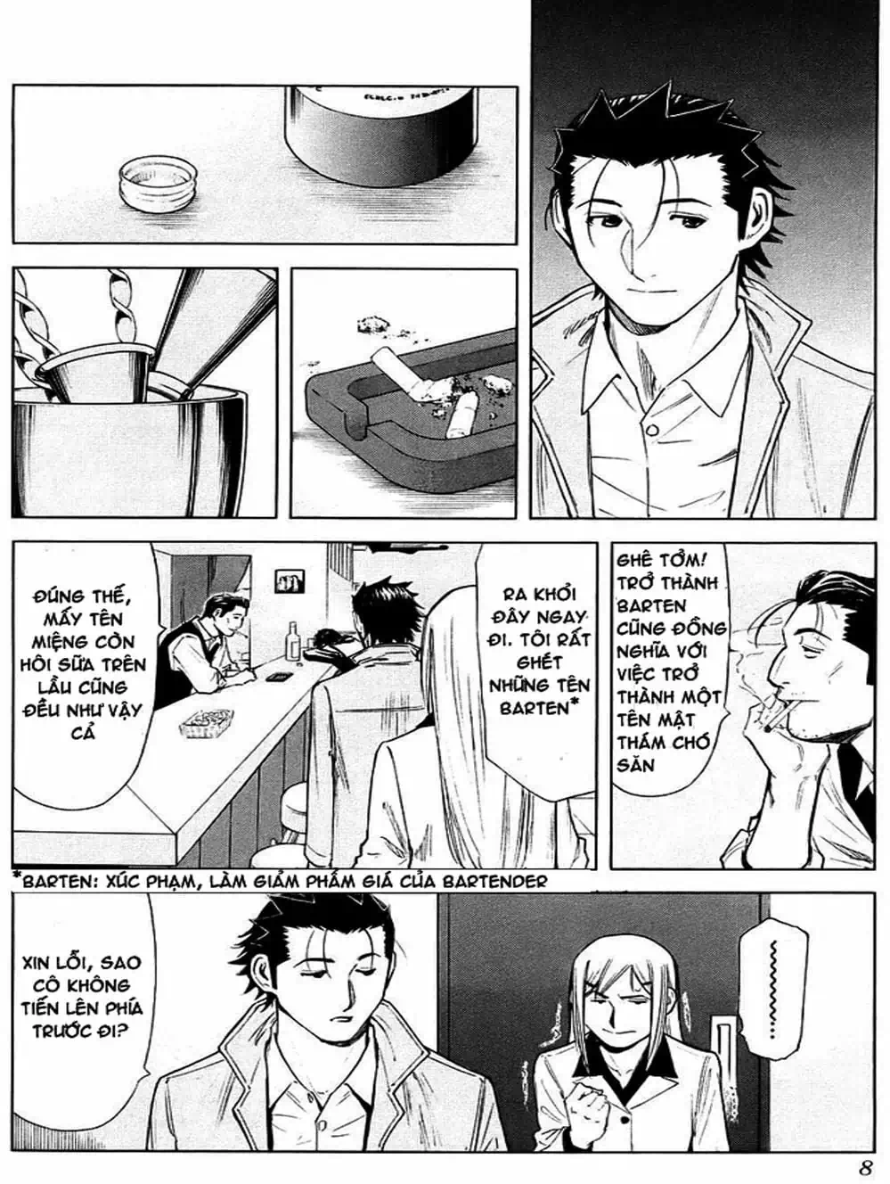 Truyện Tranh Bartender - Người Pha Chế Rượu trang 3