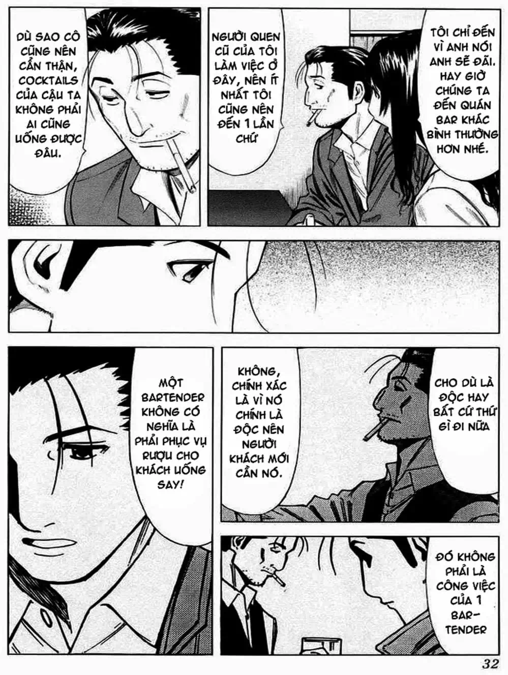 Truyện Tranh Bartender - Người Pha Chế Rượu trang 3
