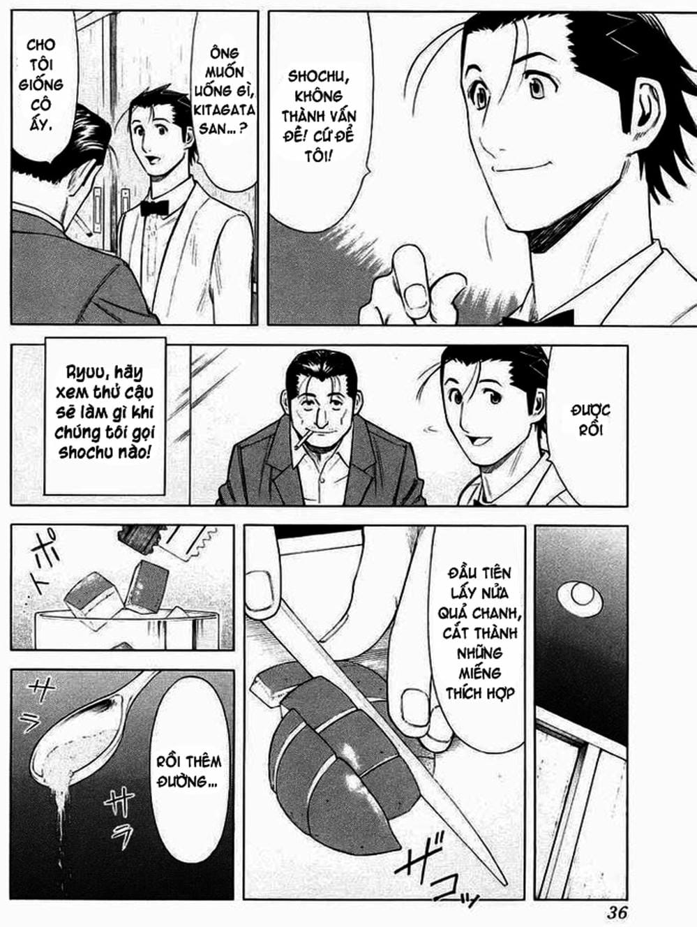 Truyện Tranh Bartender - Người Pha Chế Rượu trang 3