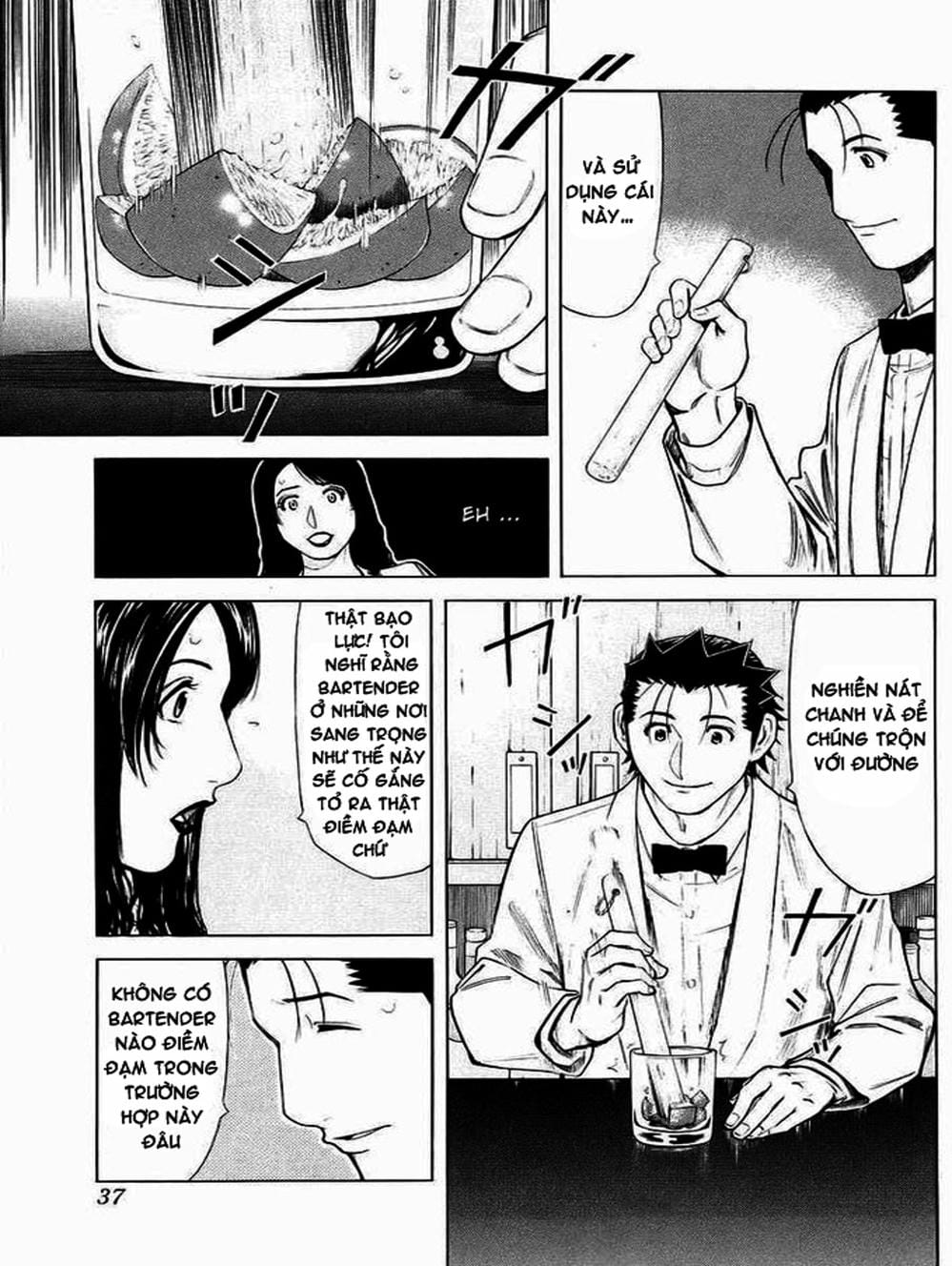 Truyện Tranh Bartender - Người Pha Chế Rượu trang 3