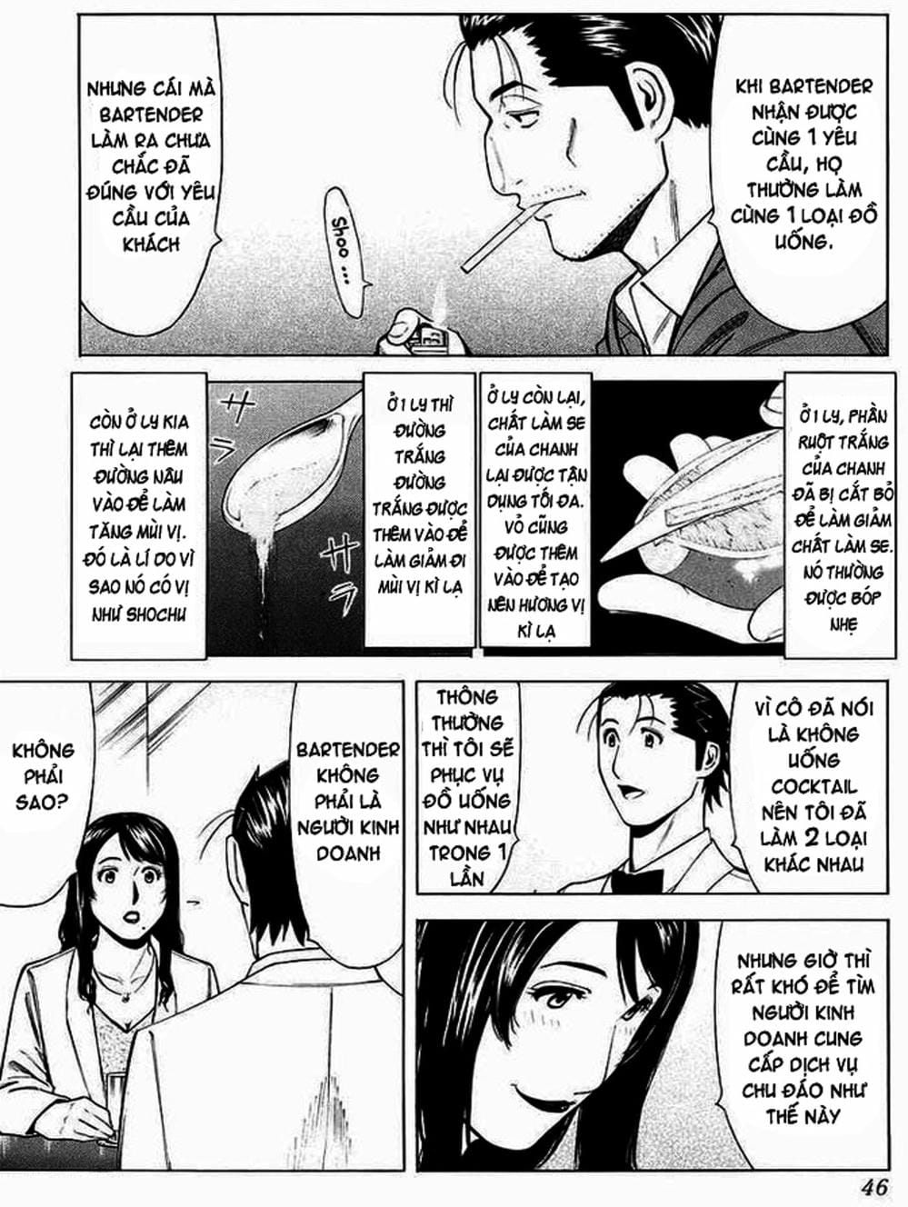 Truyện Tranh Bartender - Người Pha Chế Rượu trang 3
