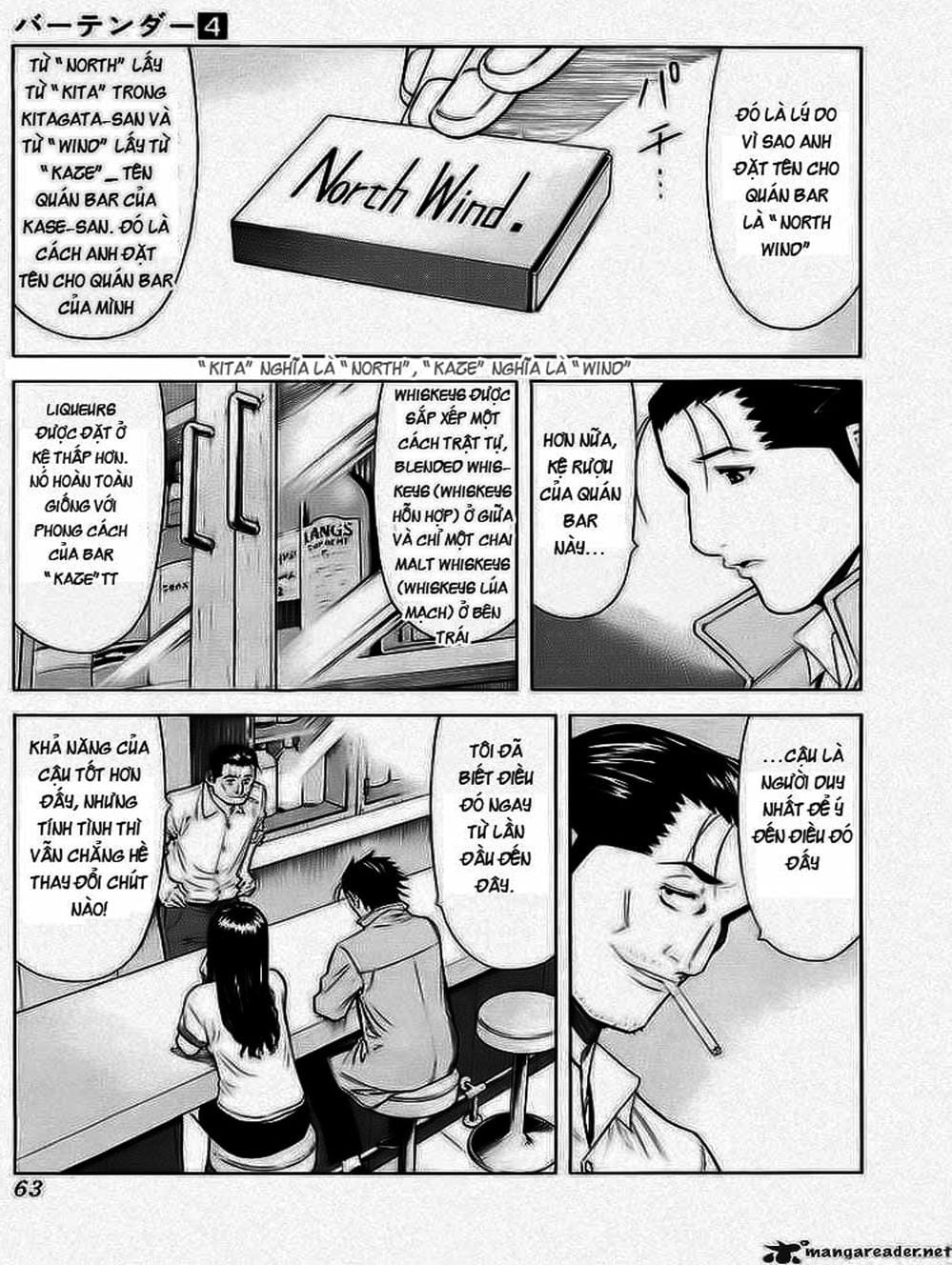 Truyện Tranh Bartender - Người Pha Chế Rượu trang 3