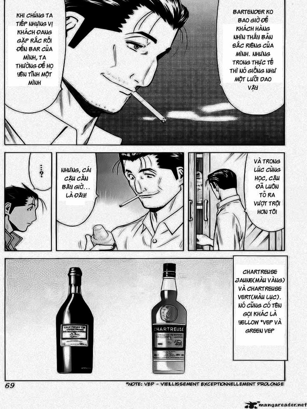 Truyện Tranh Bartender - Người Pha Chế Rượu trang 3