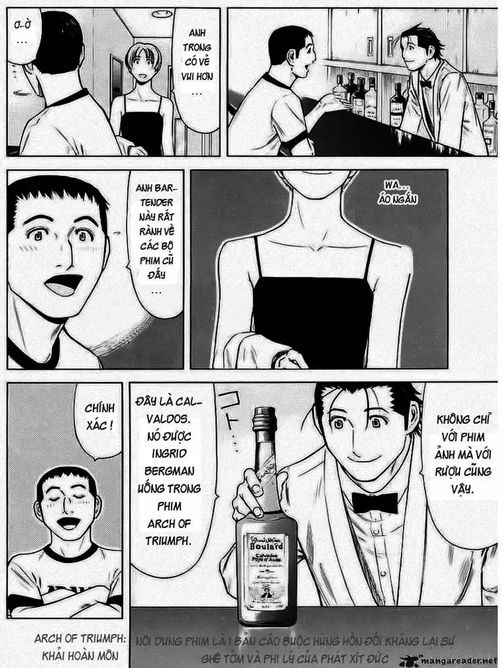 Truyện Tranh Bartender - Người Pha Chế Rượu trang 3