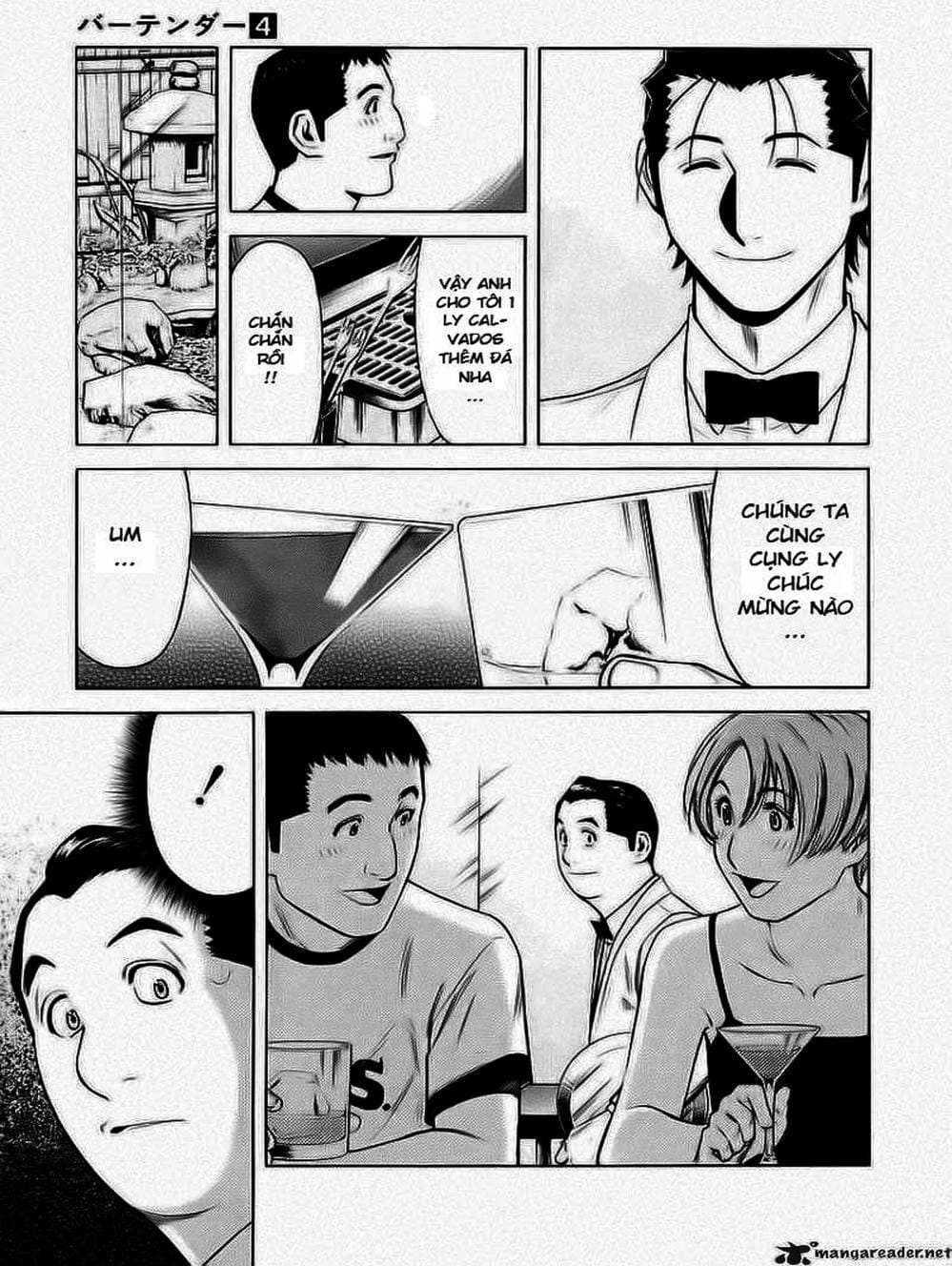 Truyện Tranh Bartender - Người Pha Chế Rượu trang 3