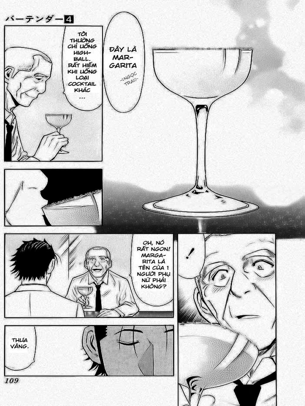 Truyện Tranh Bartender - Người Pha Chế Rượu trang 3