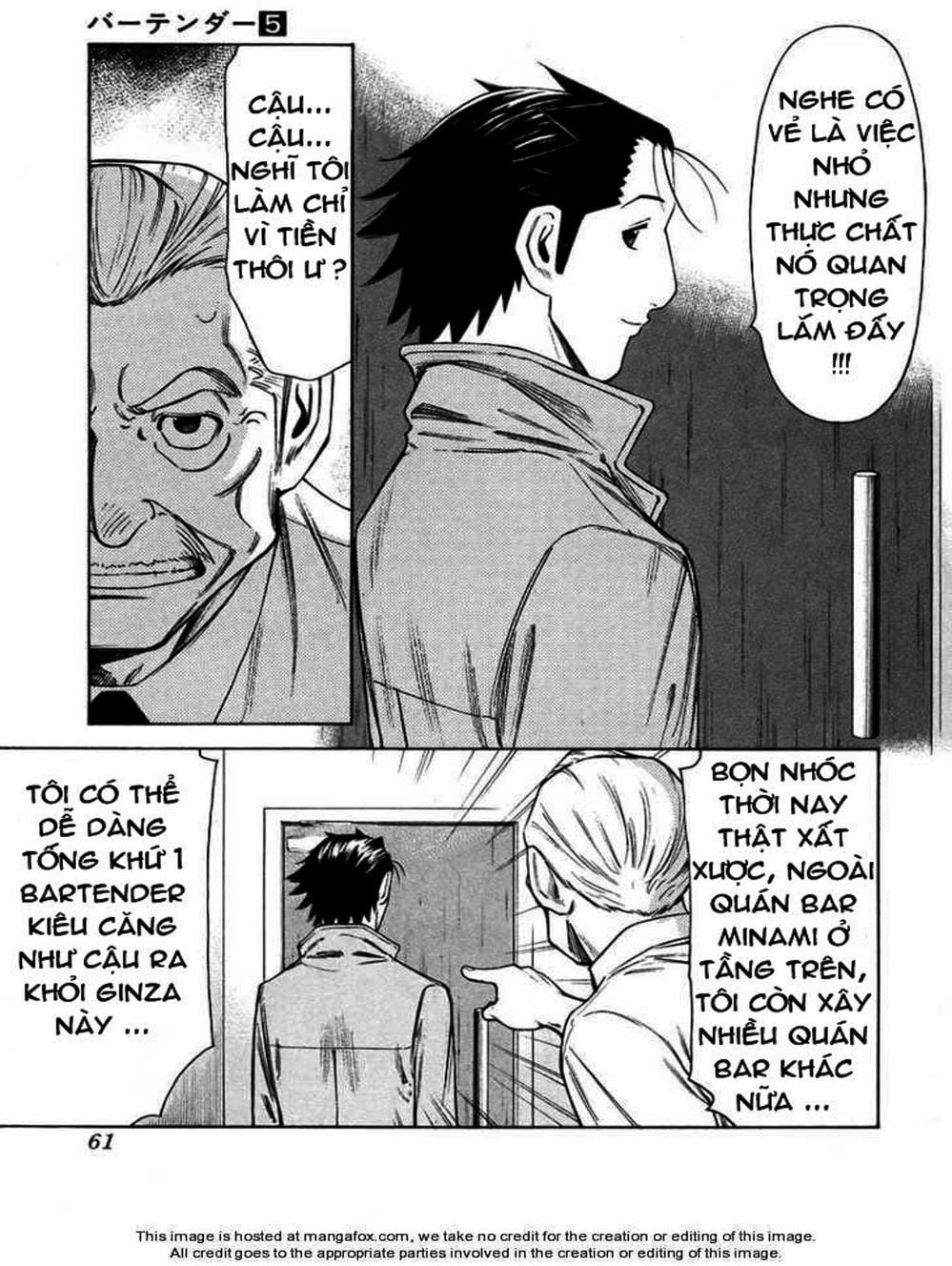 Truyện Tranh Bartender - Người Pha Chế Rượu trang 3