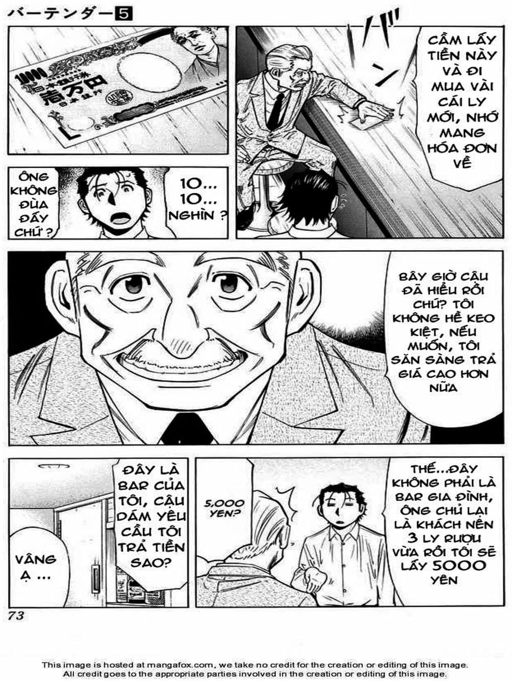 Truyện Tranh Bartender - Người Pha Chế Rượu trang 3