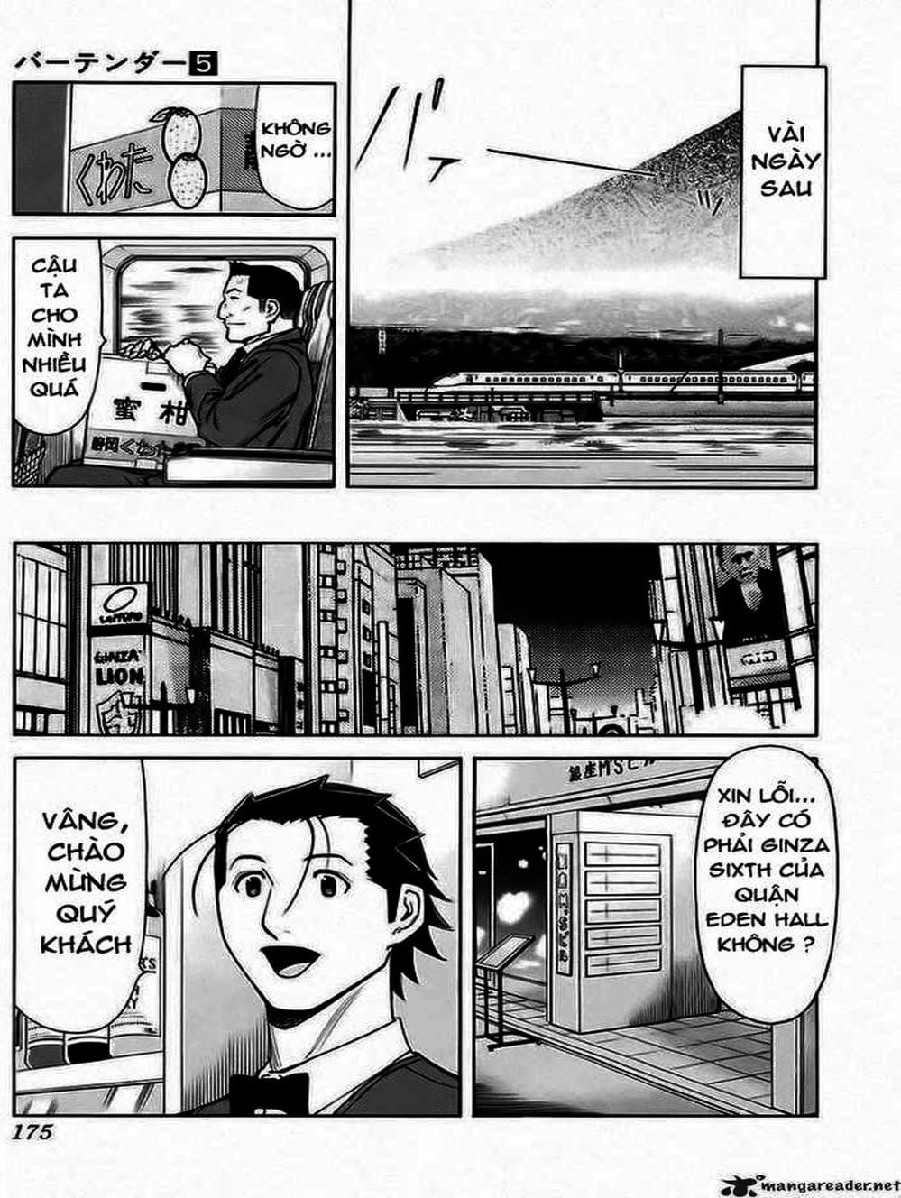 Truyện Tranh Bartender - Người Pha Chế Rượu trang 3