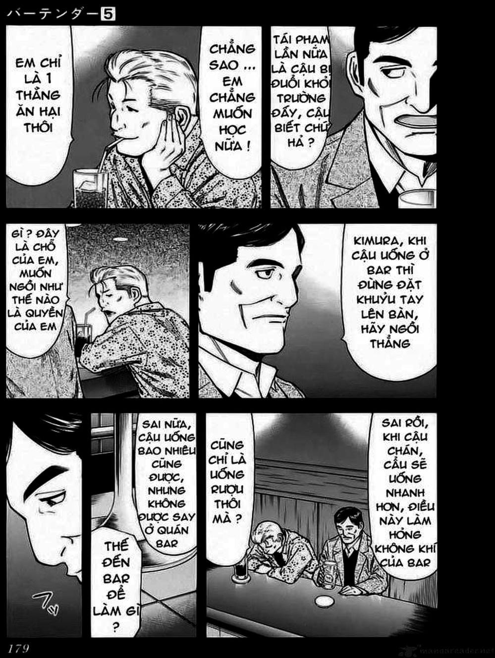 Truyện Tranh Bartender - Người Pha Chế Rượu trang 3