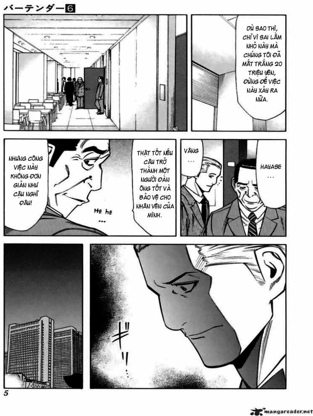 Truyện Tranh Bartender - Người Pha Chế Rượu trang 3