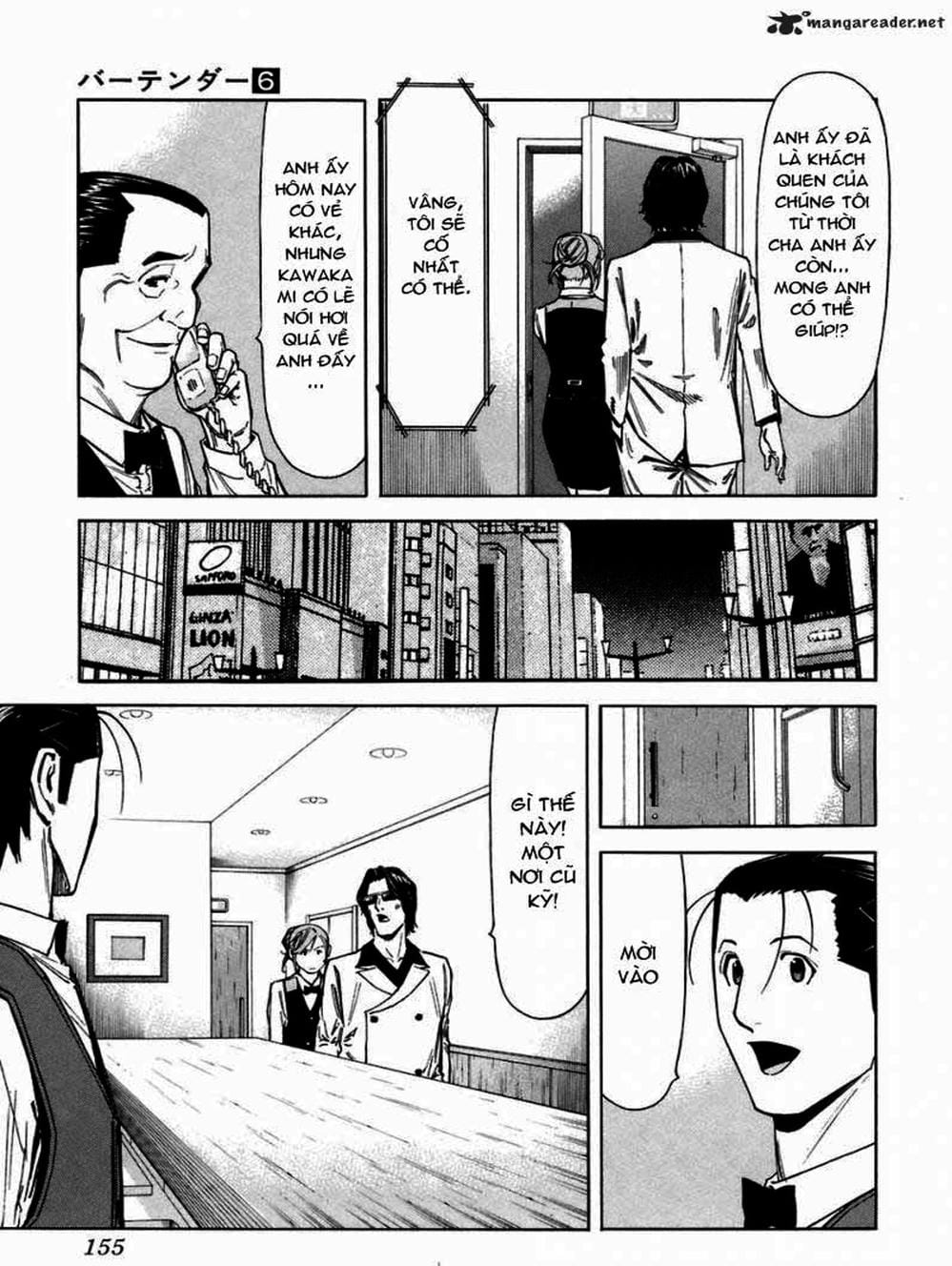 Truyện Tranh Bartender - Người Pha Chế Rượu trang 3