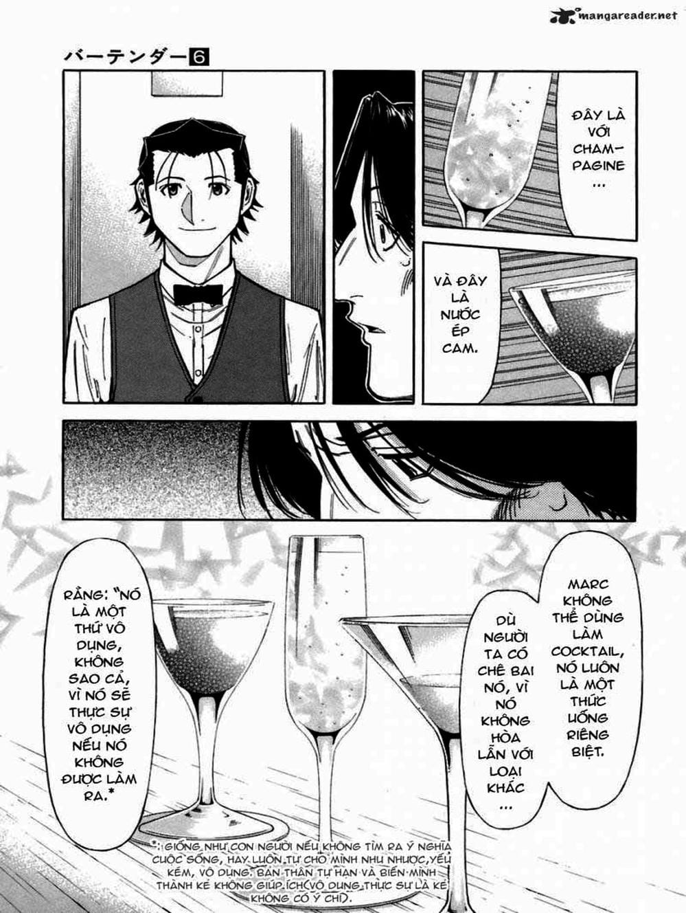 Truyện Tranh Bartender - Người Pha Chế Rượu trang 3