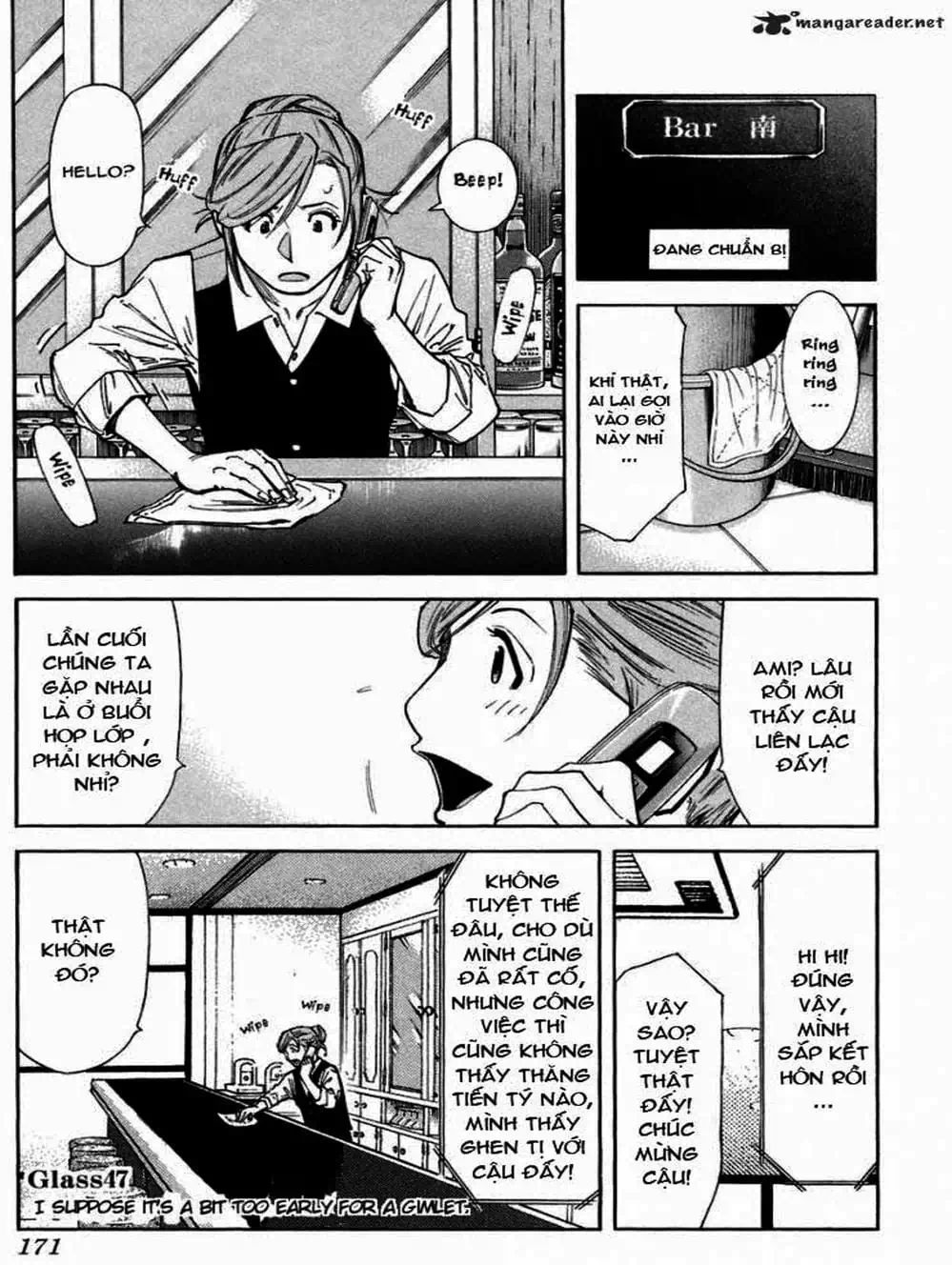 Truyện Tranh Bartender - Người Pha Chế Rượu trang 3