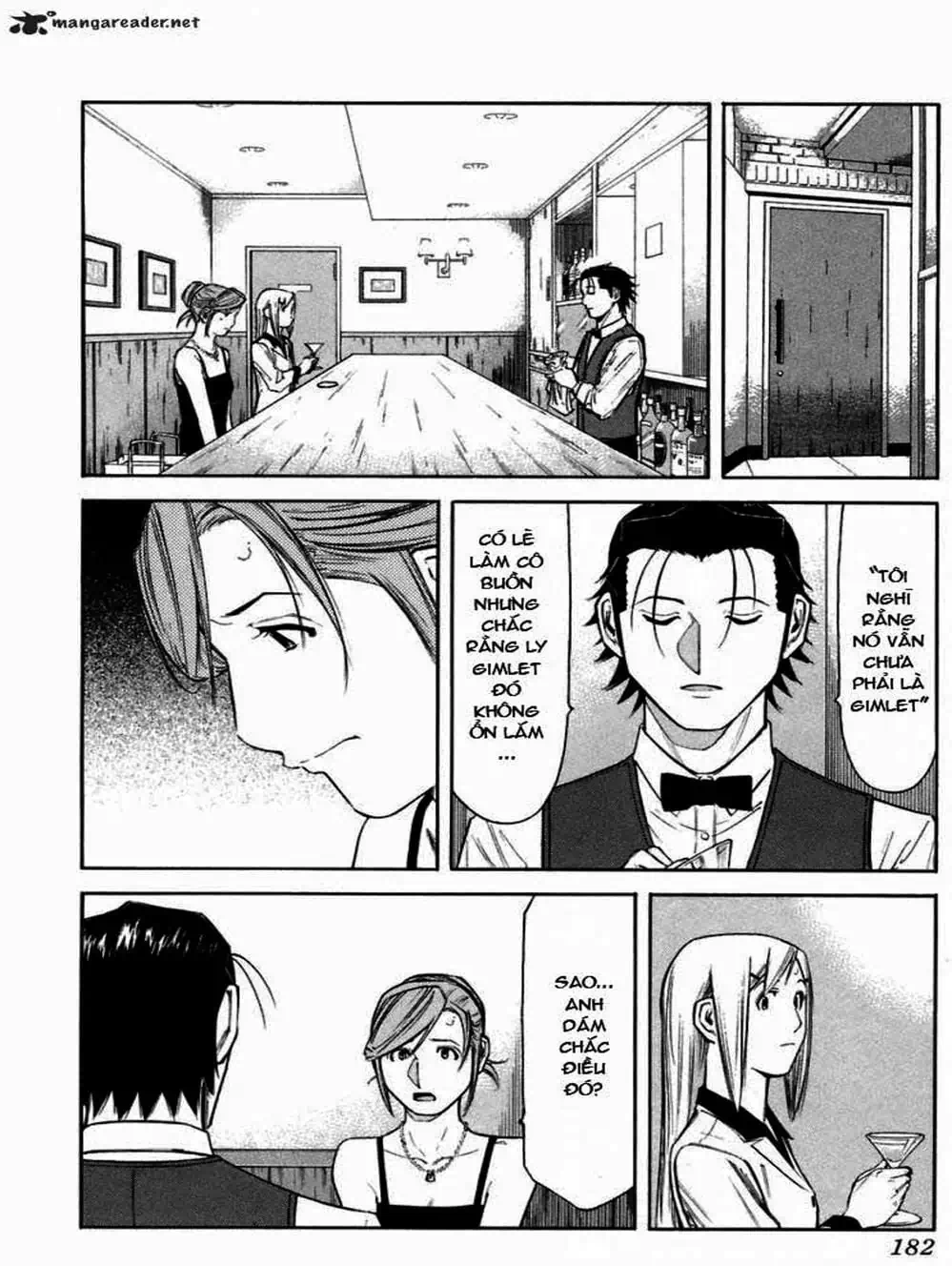 Truyện Tranh Bartender - Người Pha Chế Rượu trang 3