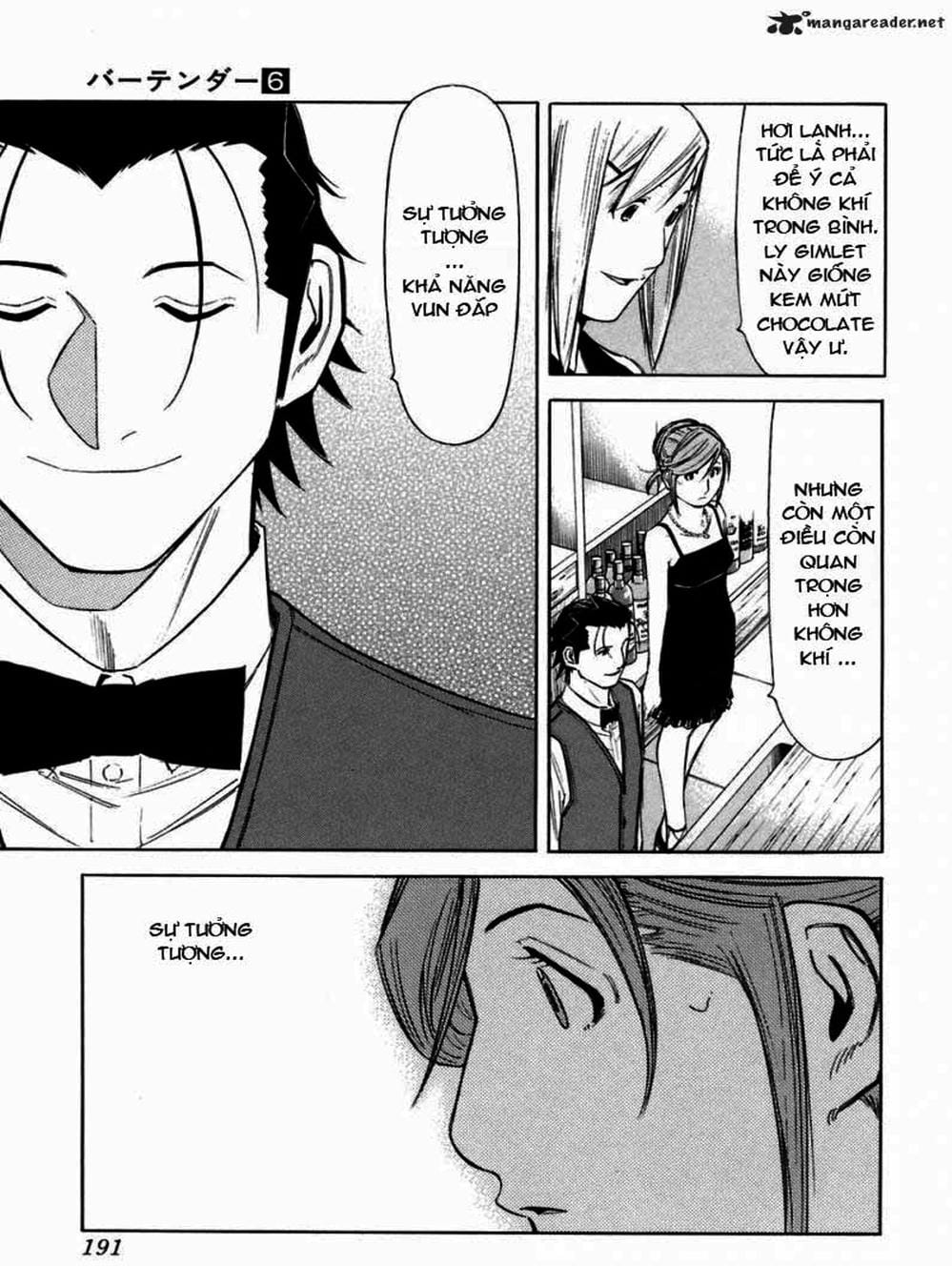 Truyện Tranh Bartender - Người Pha Chế Rượu trang 3