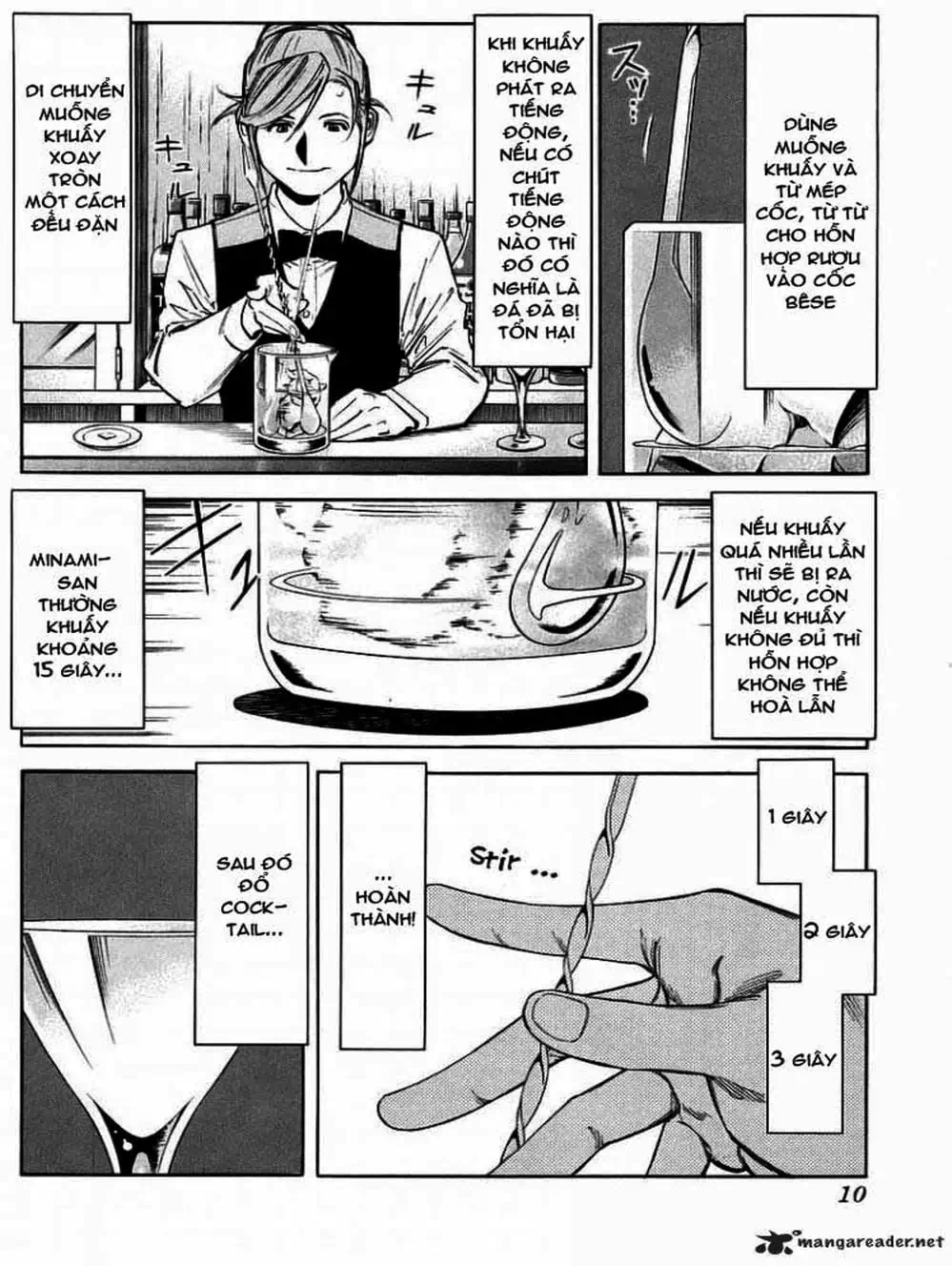 Truyện Tranh Bartender - Người Pha Chế Rượu trang 3