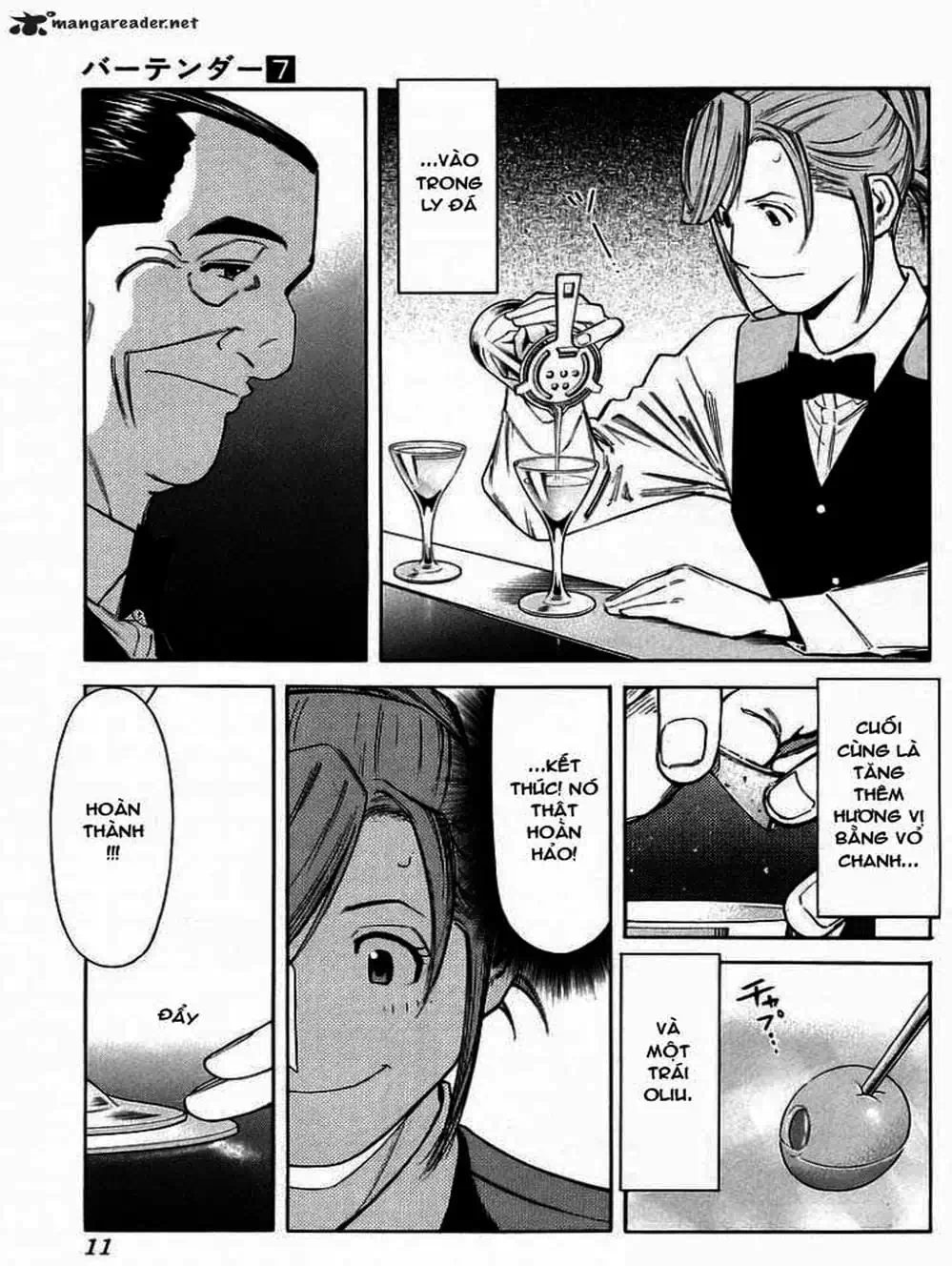 Truyện Tranh Bartender - Người Pha Chế Rượu trang 3