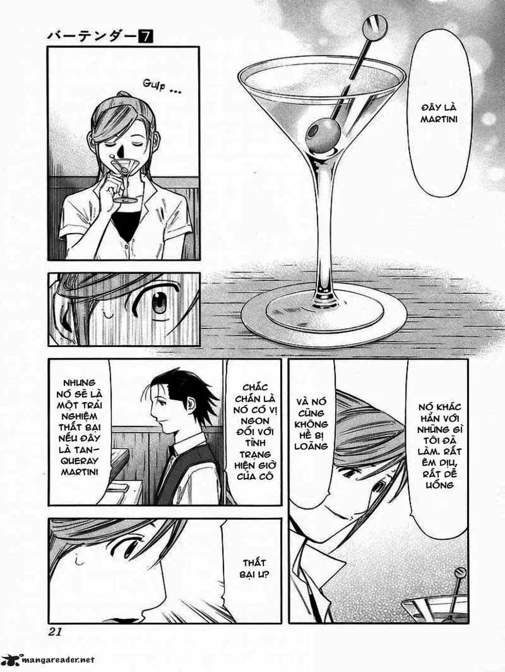 Truyện Tranh Bartender - Người Pha Chế Rượu trang 3