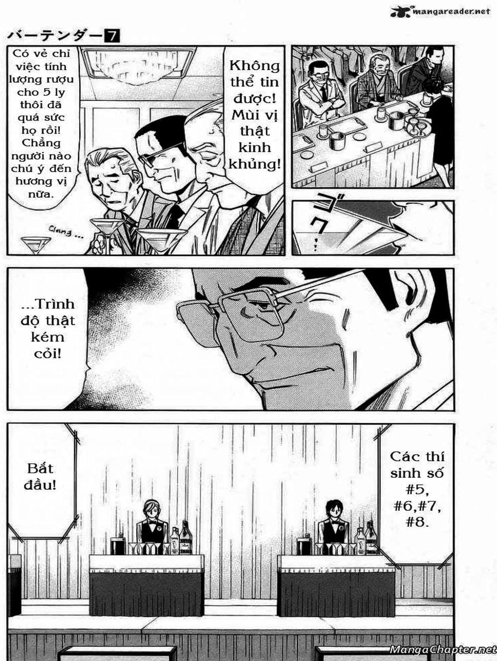 Truyện Tranh Bartender - Người Pha Chế Rượu trang 3